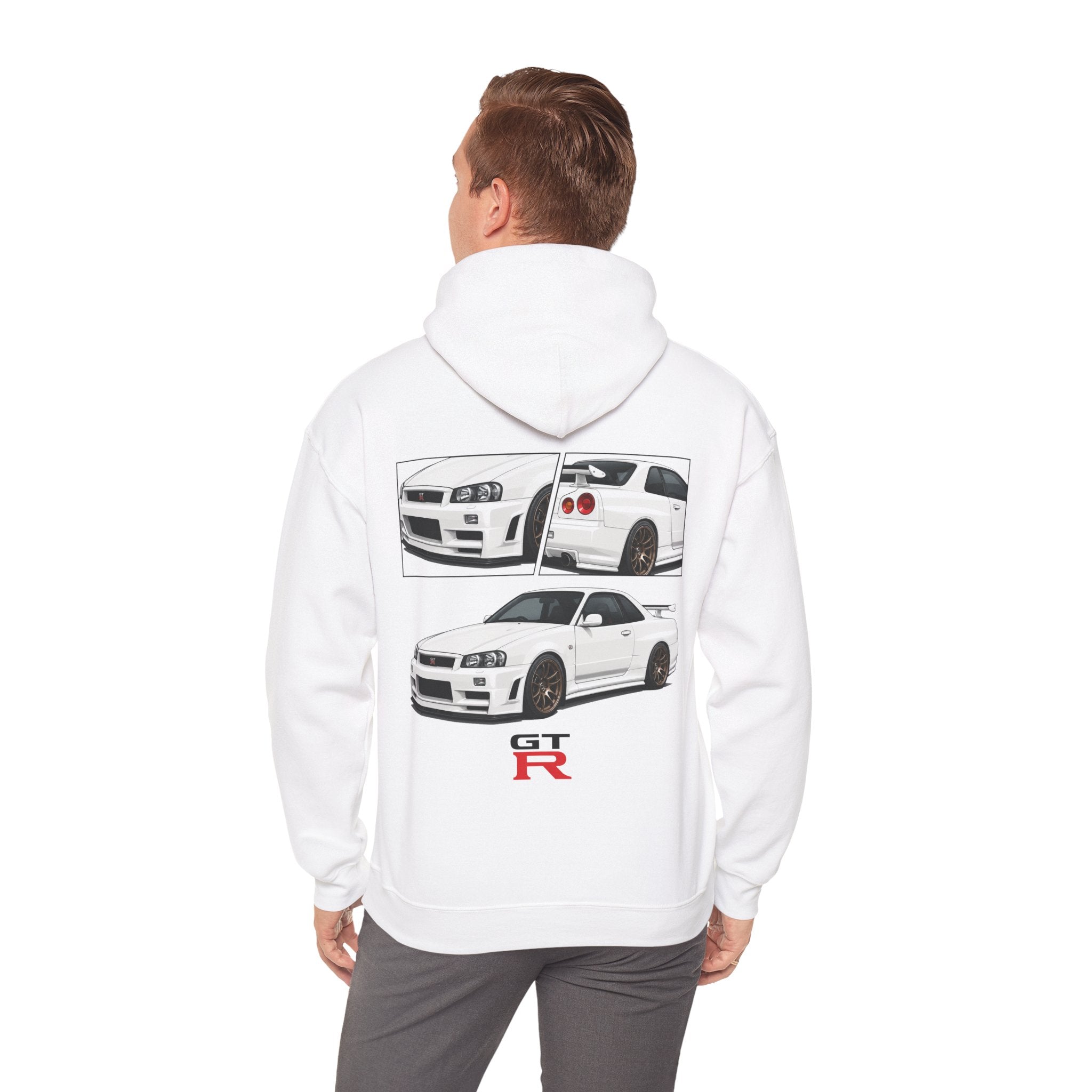WHITE R34 GTR JUMPER