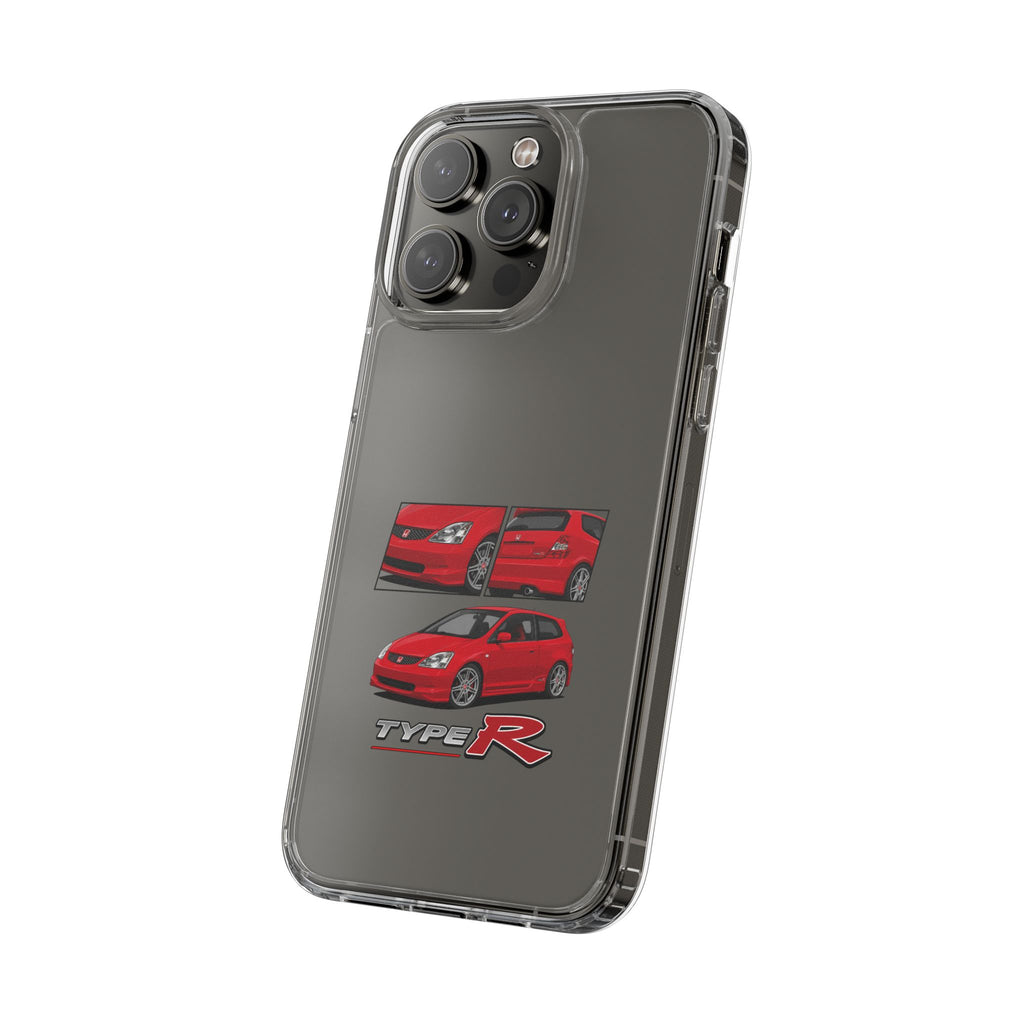 RED CIVIC TYPE R PHONE CASES