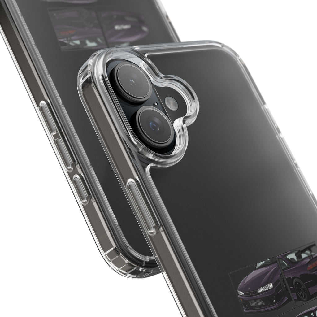 PURPLE NISSAN S14 PHONE CASES