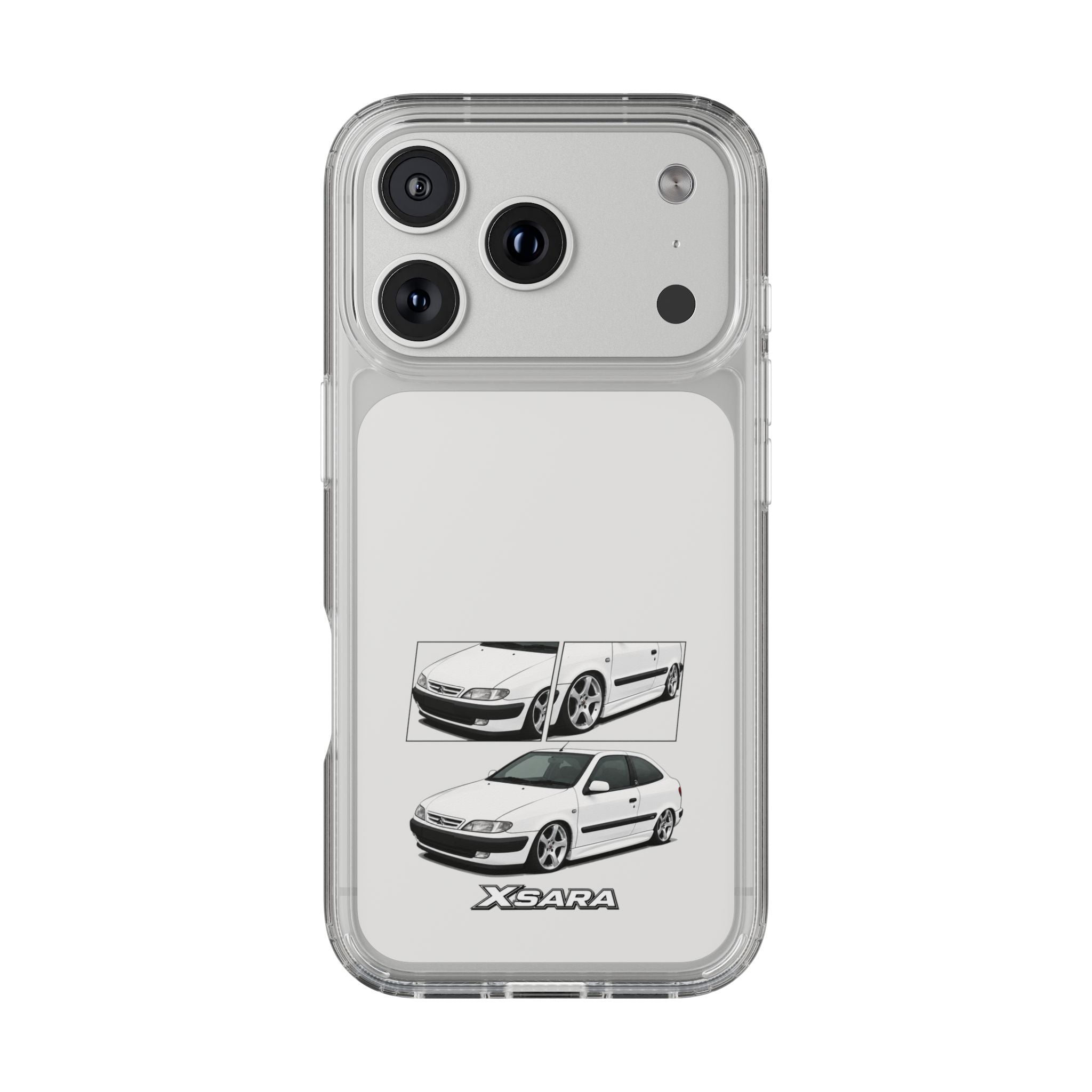 WHITE CITREON XSARA PHONE CASES
