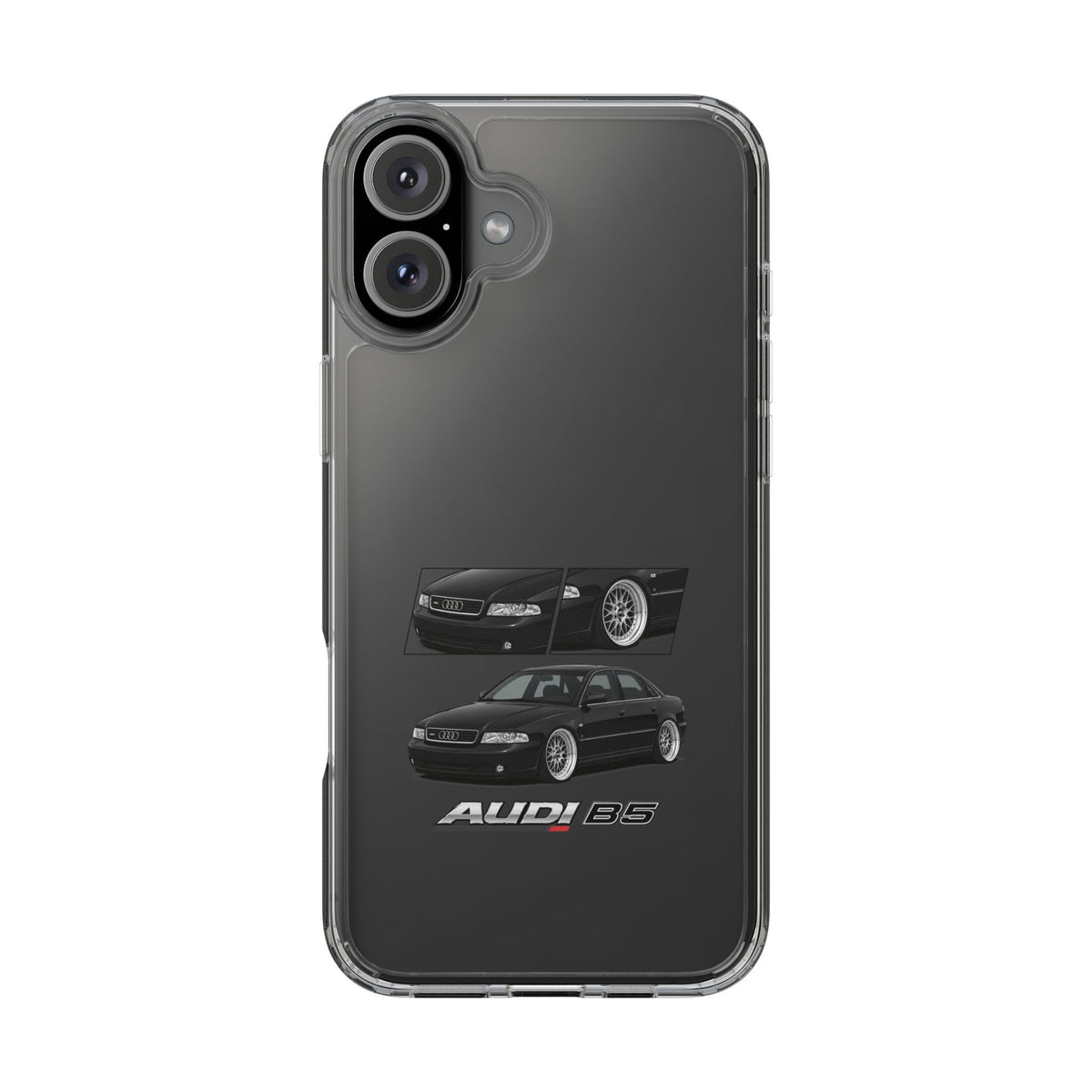 BLACK B5 AUDI A4 PHONE CASES