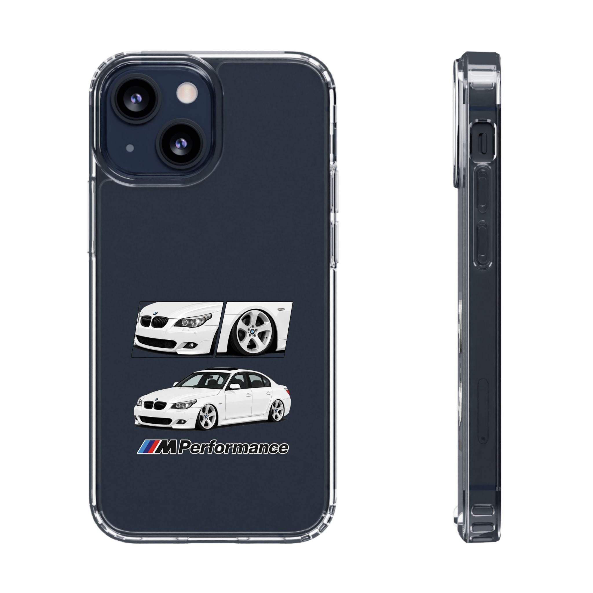 WHITE E60 PHONE CASES