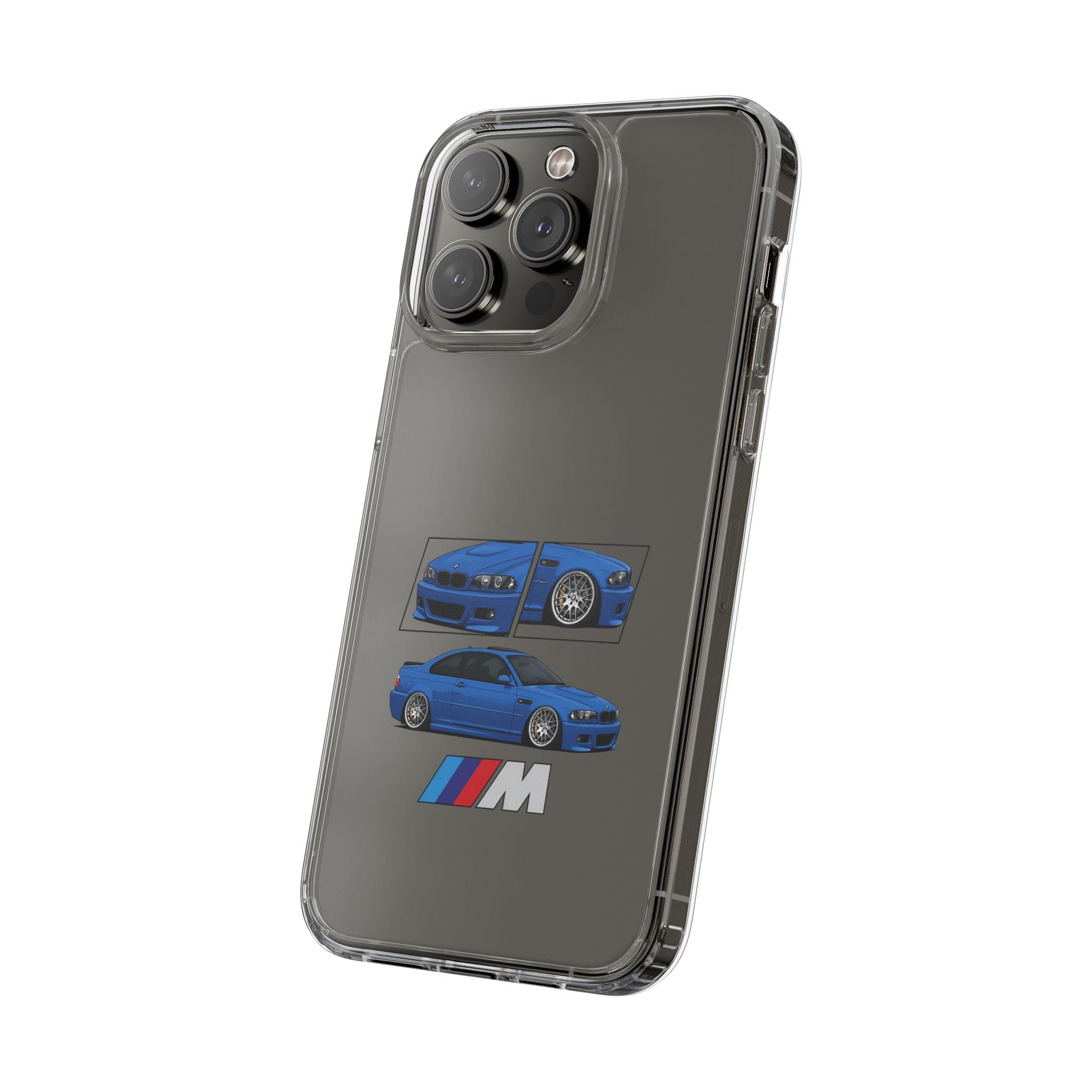 BLUE E46 M3 PHONE CASES