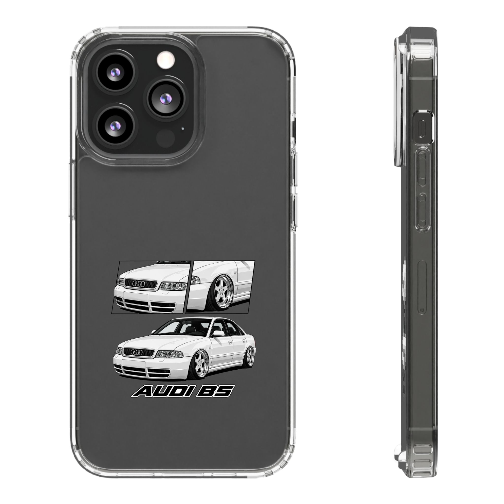 WHITE AUDI A4 B5 PHONE CASES
