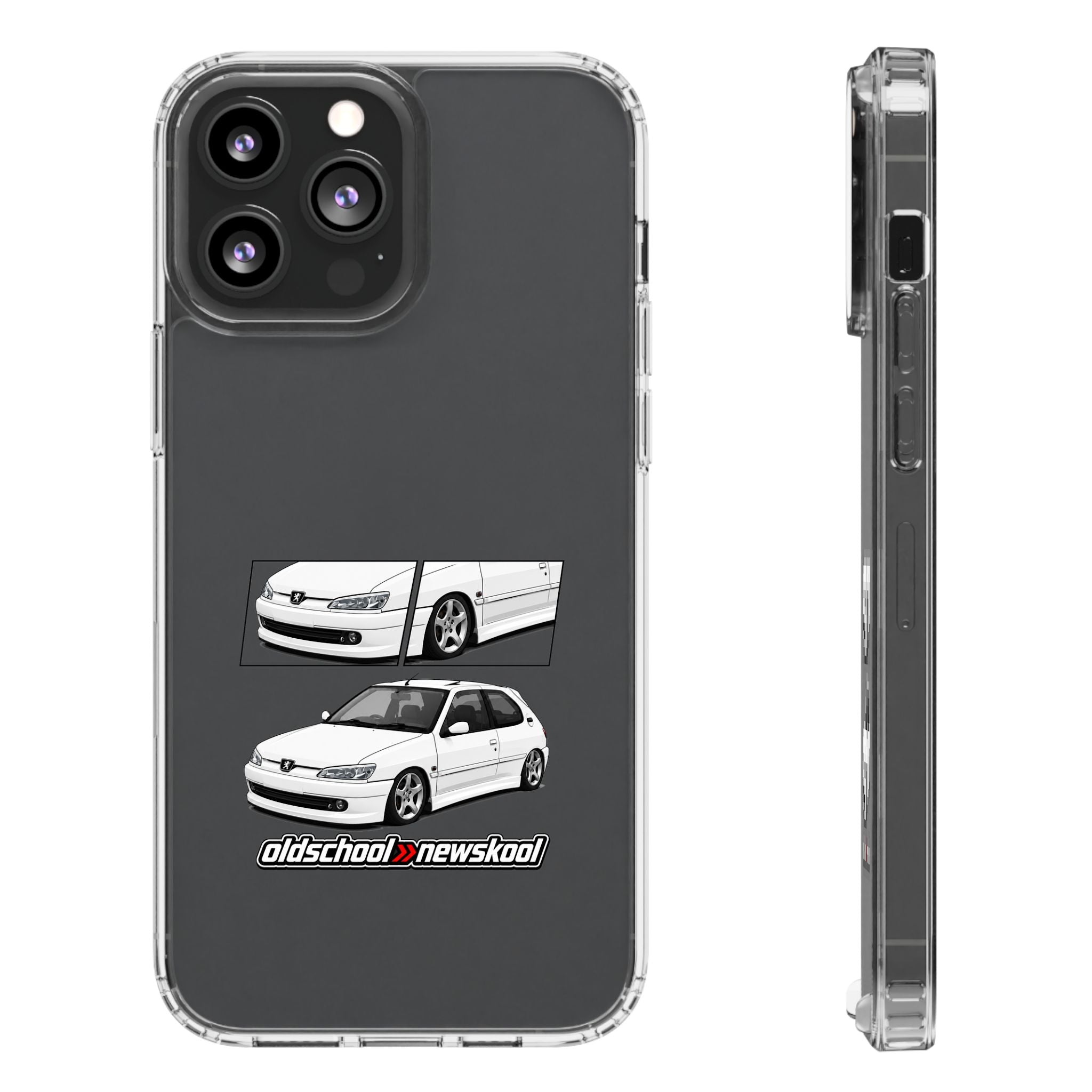 WHITE DTURBO PHONE CASES