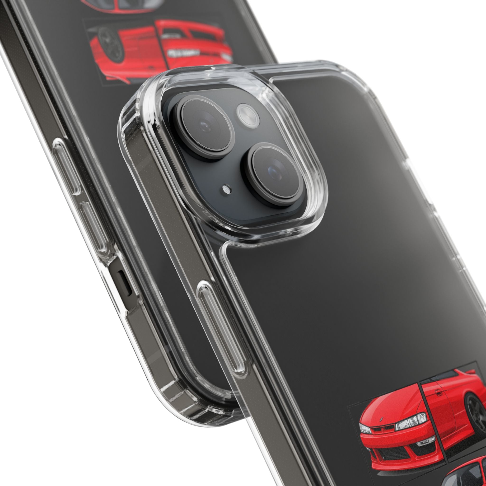 RED NISSAN S14 PHONE CASES