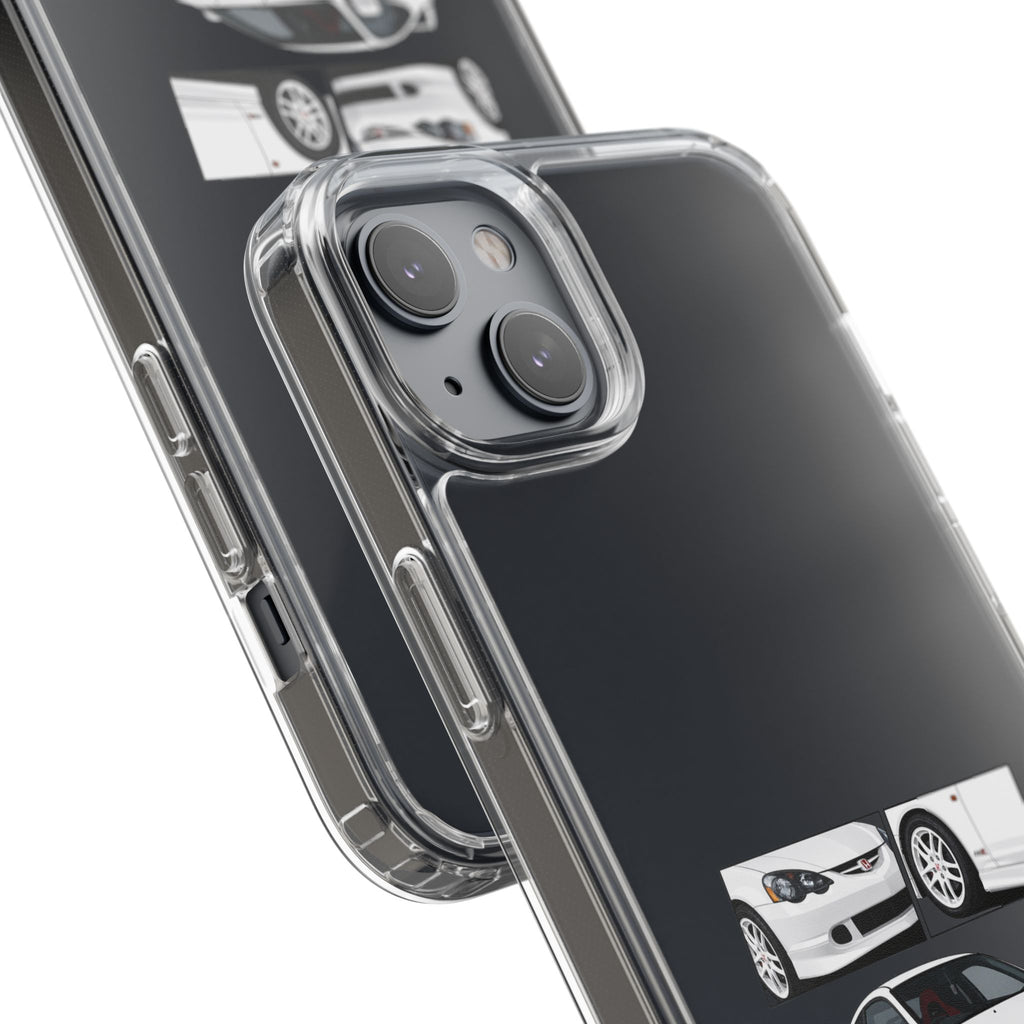 WHITE INTEGRA DC5 TYPE R PHONE CASES