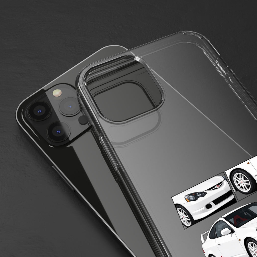 WHITE INTEGRA DC5 TYPE R PHONE CASES