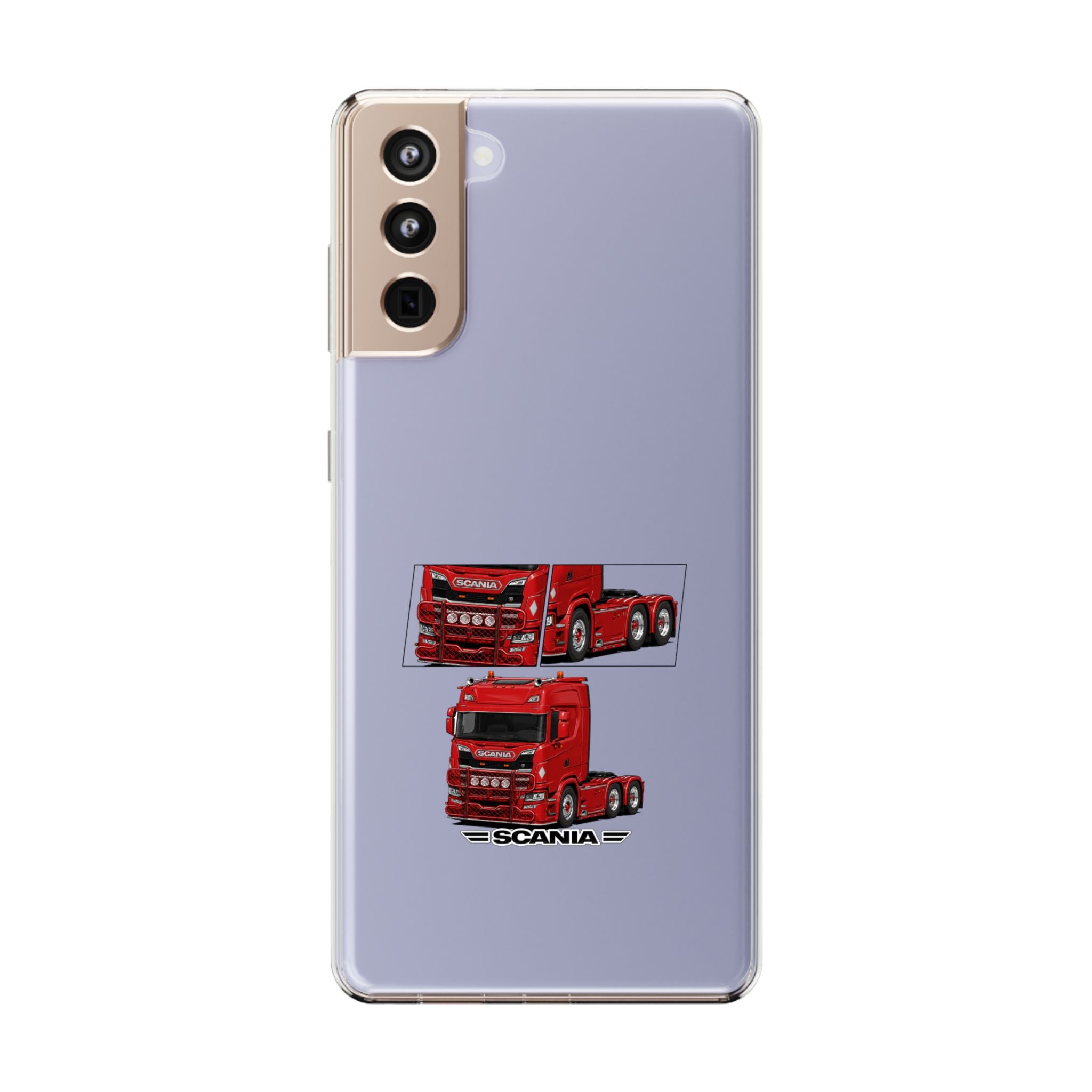 RED SCANIA S-SERIES PHONE CASES