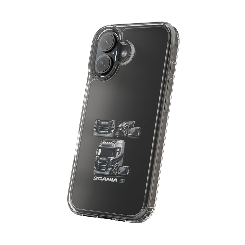 GREY SILVER SCANIA S-SERIES PHONE CASES