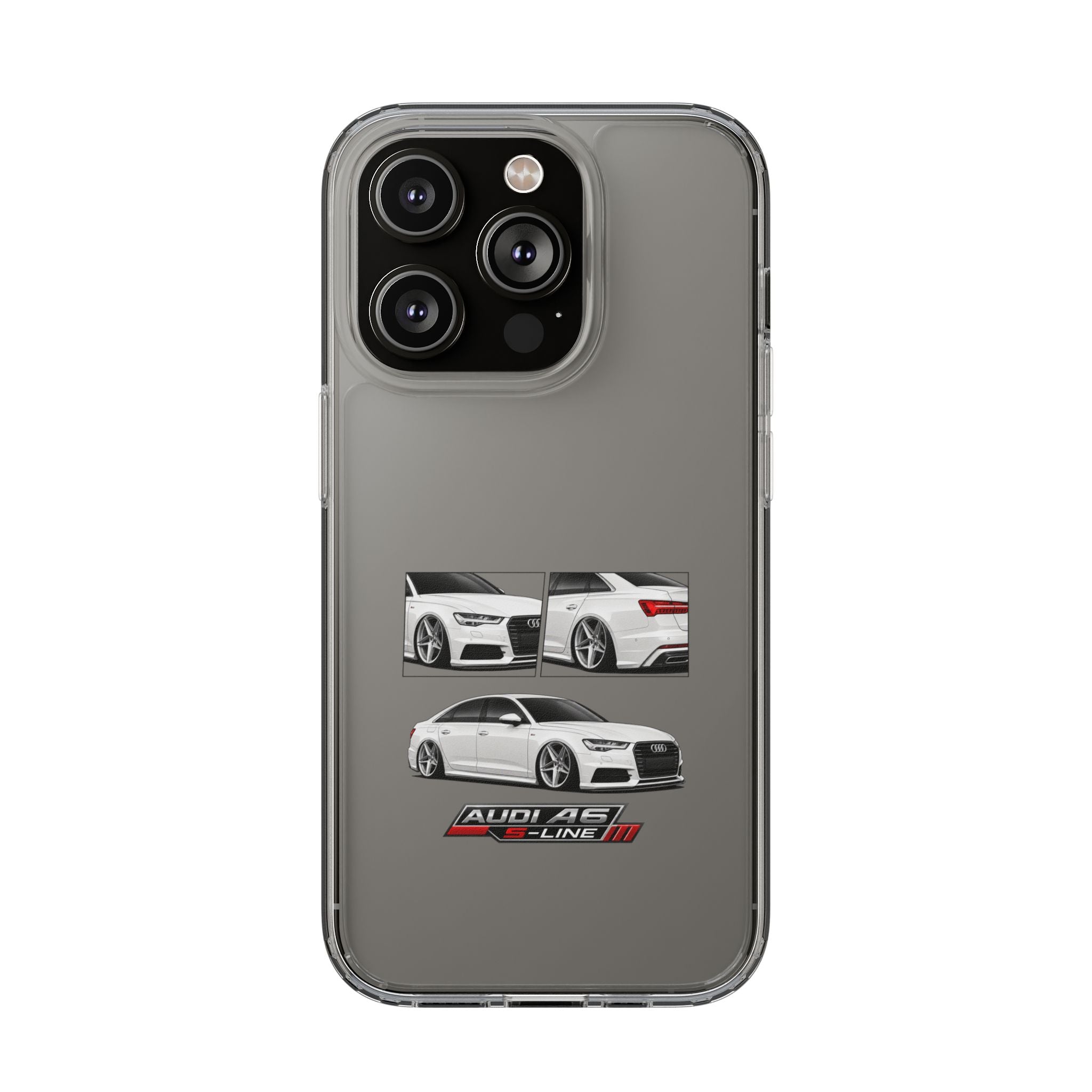 WHITE AUDI A6 PHONE CASES