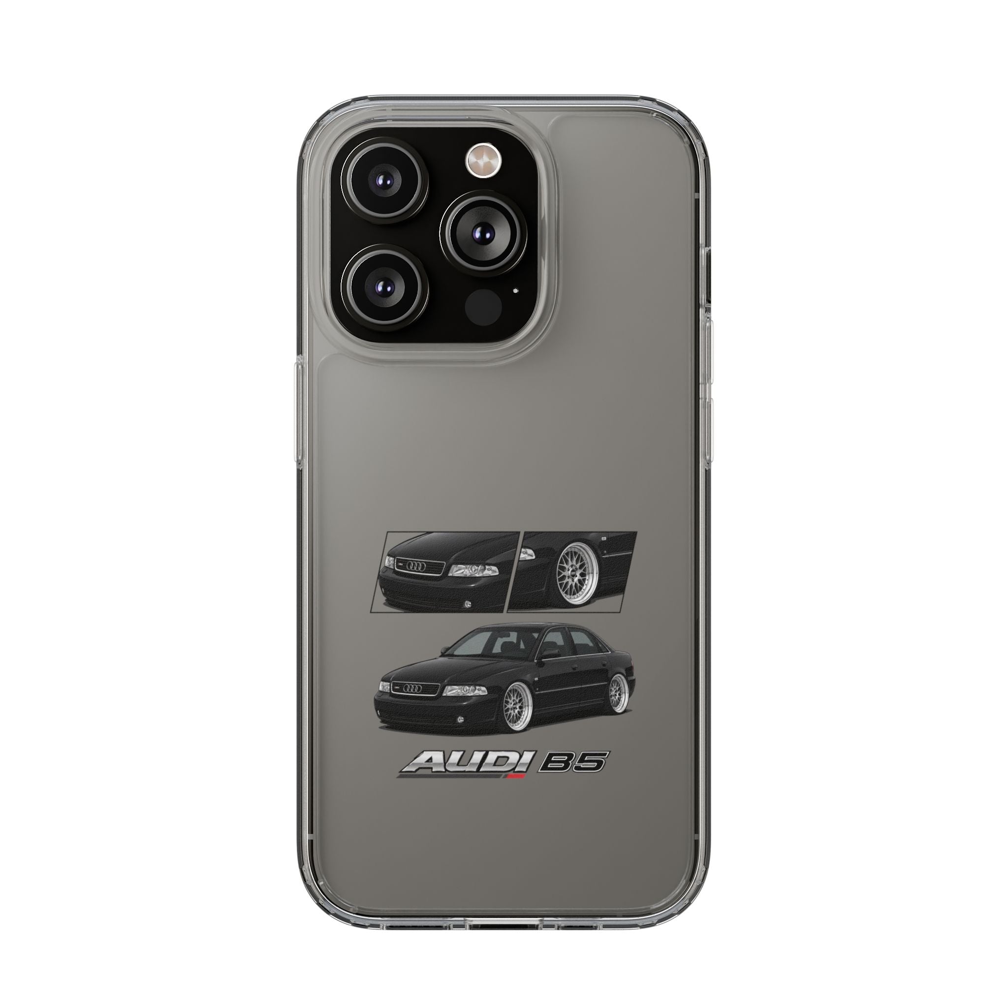 BLACK B5 AUDI A4 PHONE CASES