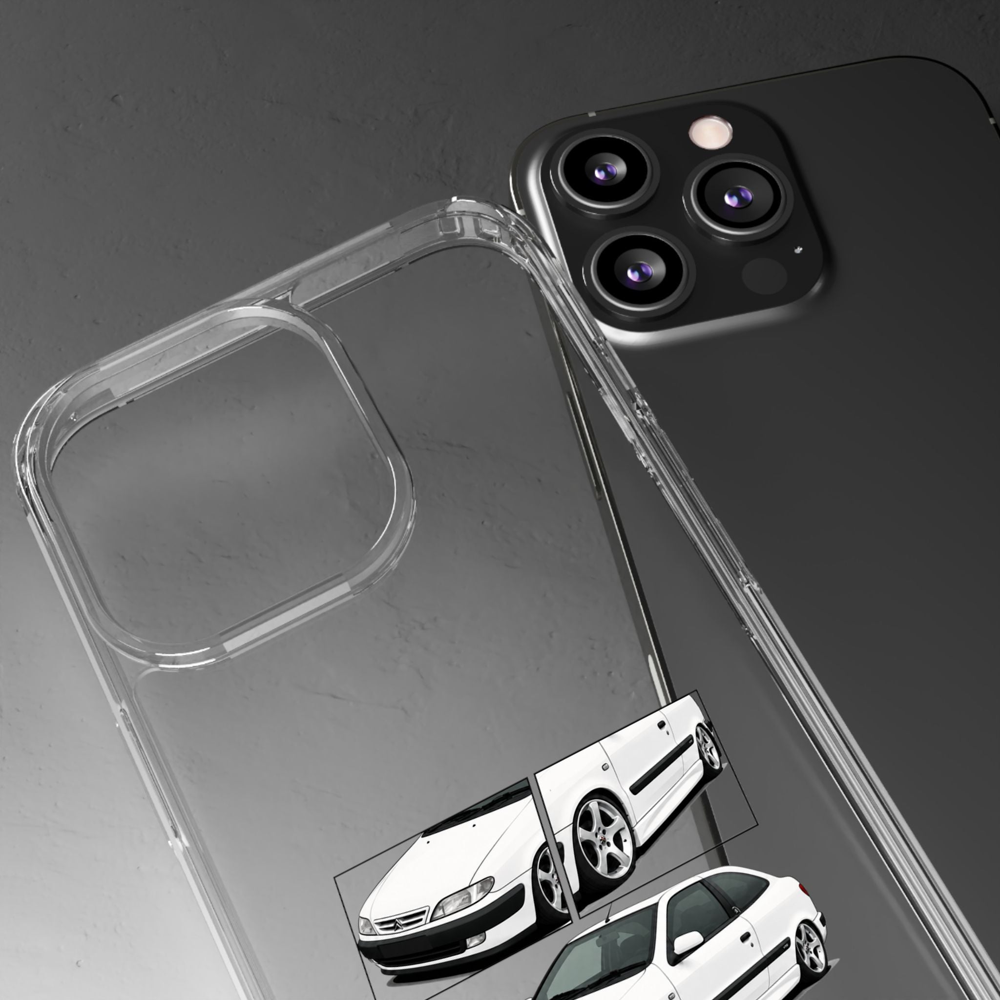 WHITE CITREON XSARA PHONE CASES