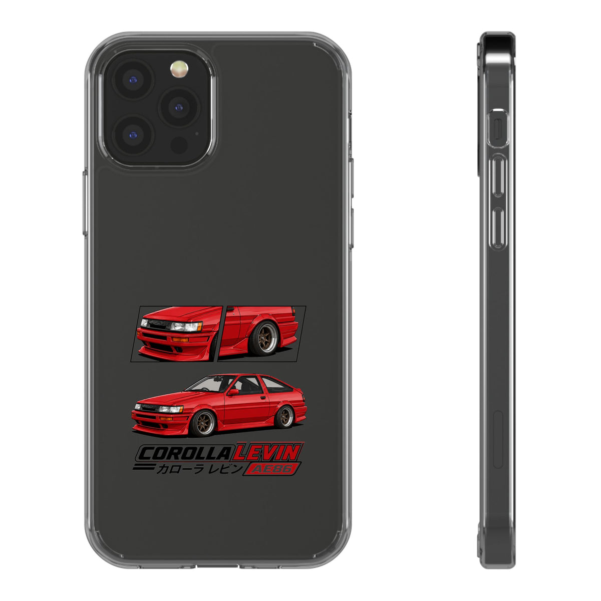 RED AE86 LEVIN PHONE CASES