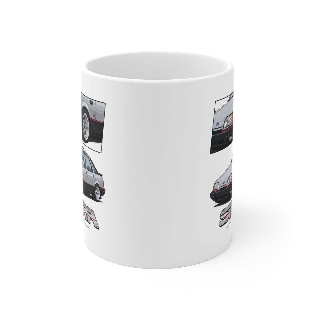 SILVER SIERRA HATCH MUG