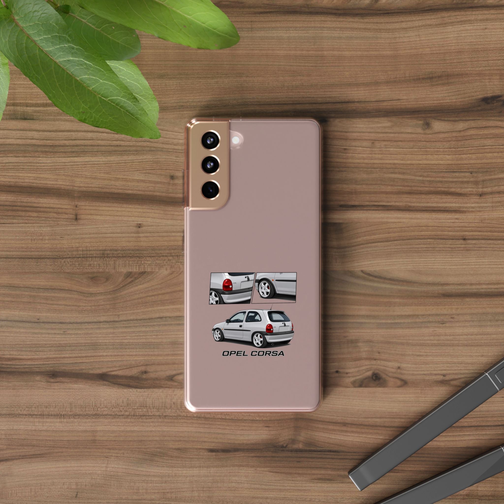 SILVER CORSA B PHONE CASES