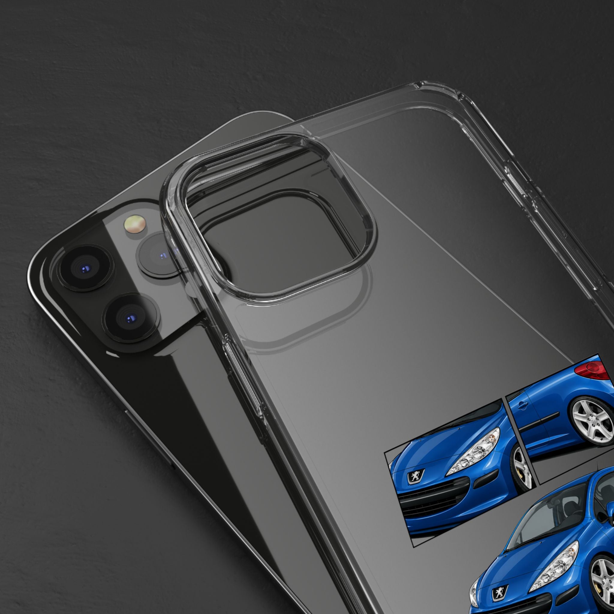BLUE PEUGEOT 207PHONE CASES
