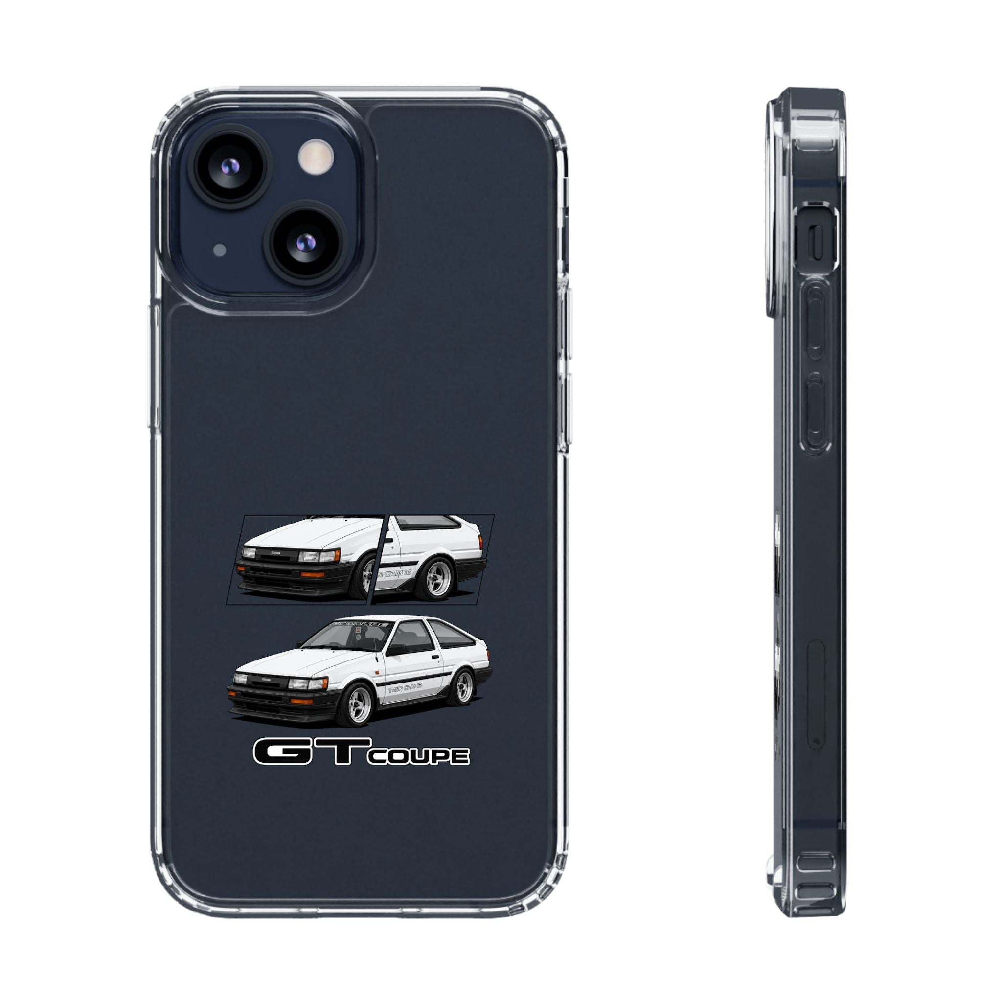 WHITE AE86 TWINCAM PHONE CASES