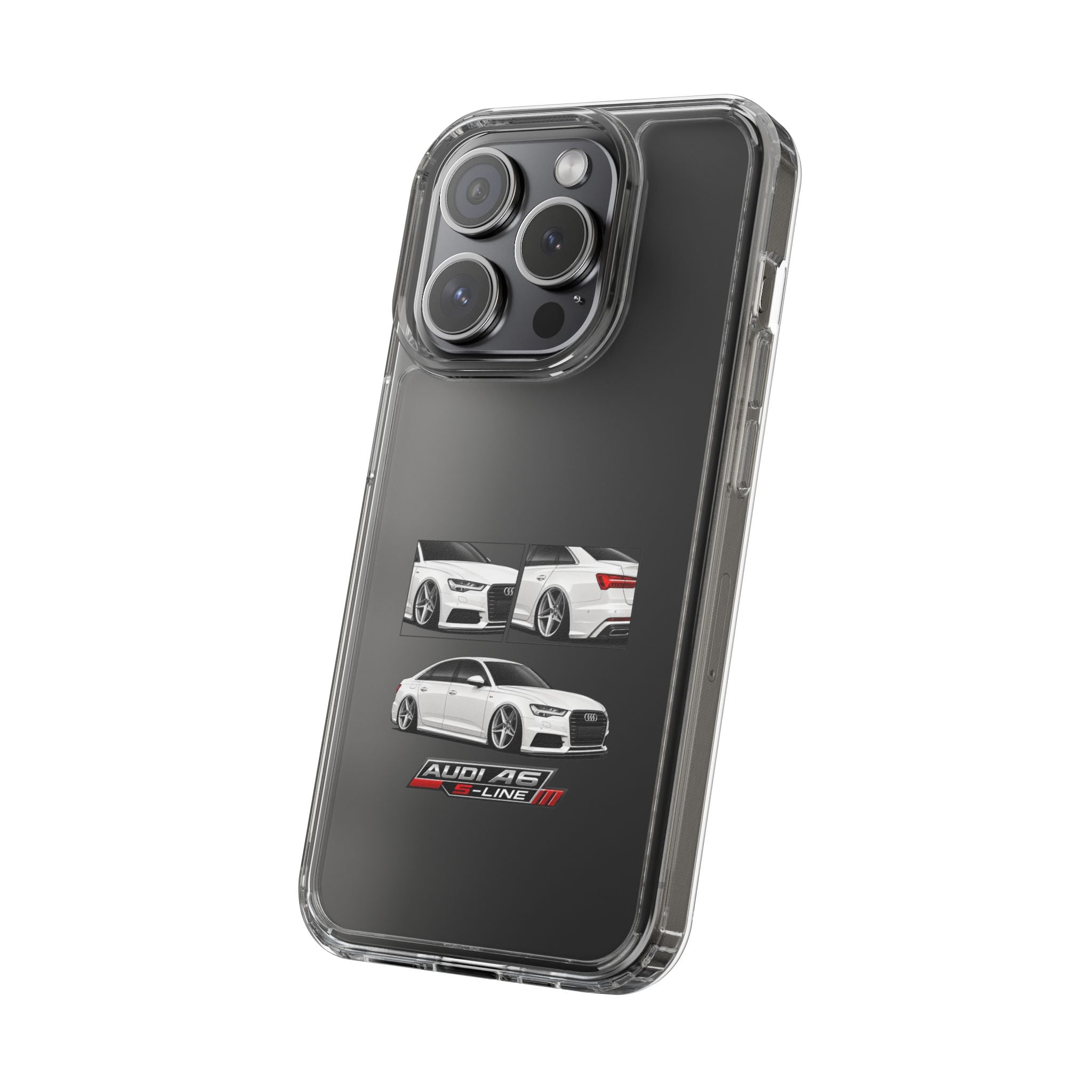 WHITE AUDI A6 PHONE CASES