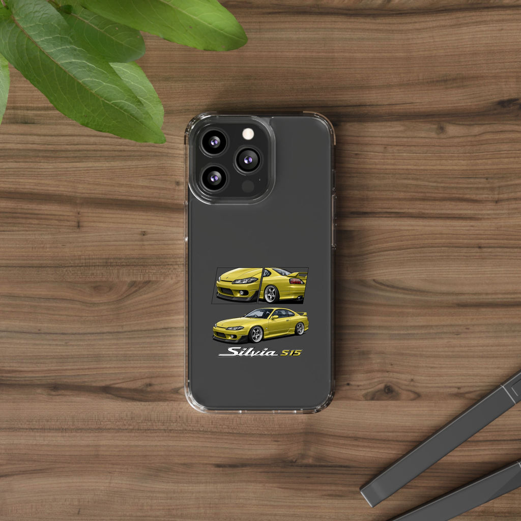 GOLD NISSAN S15 PHONE CASES