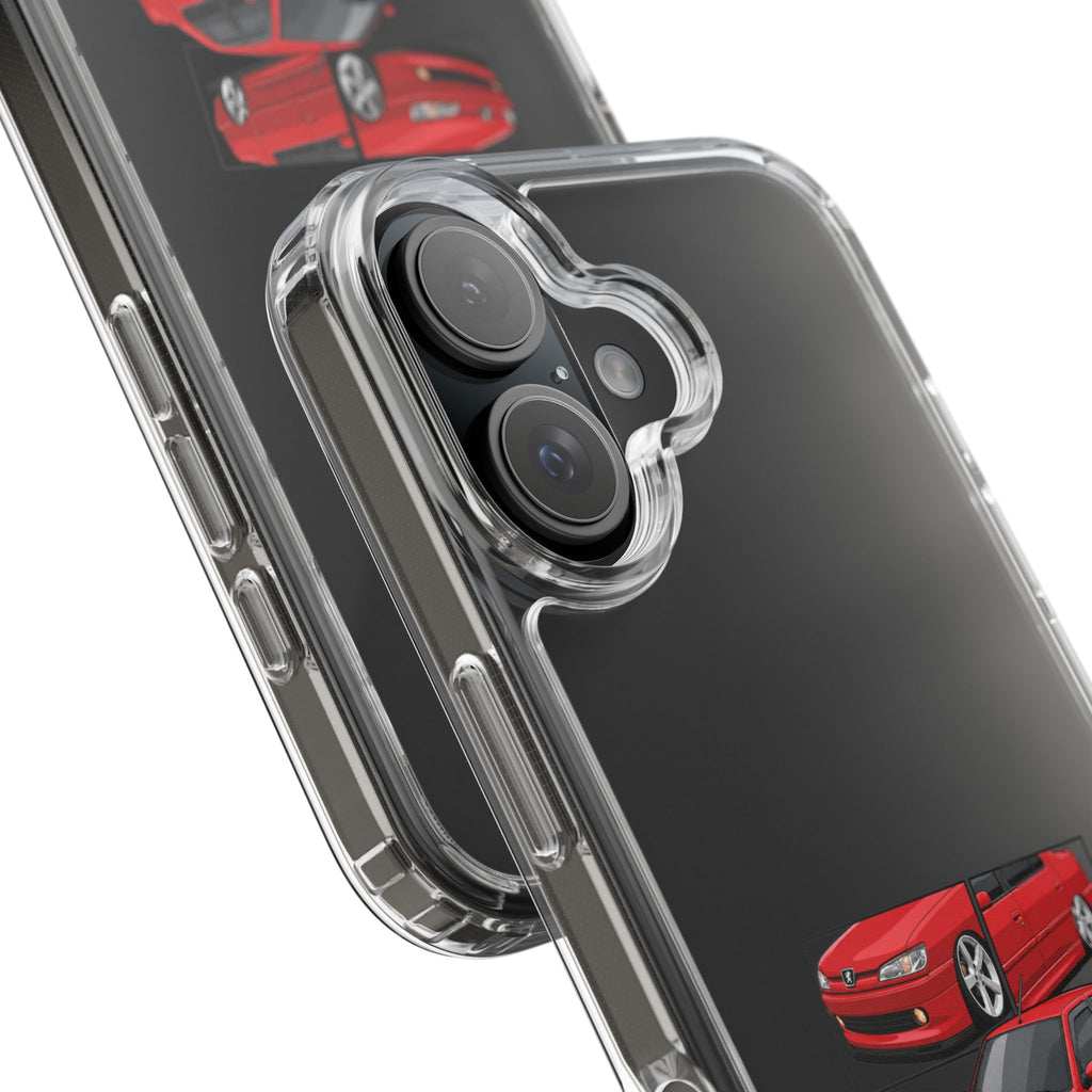 RED 306 DTURBO SEDAN PHONE CASES