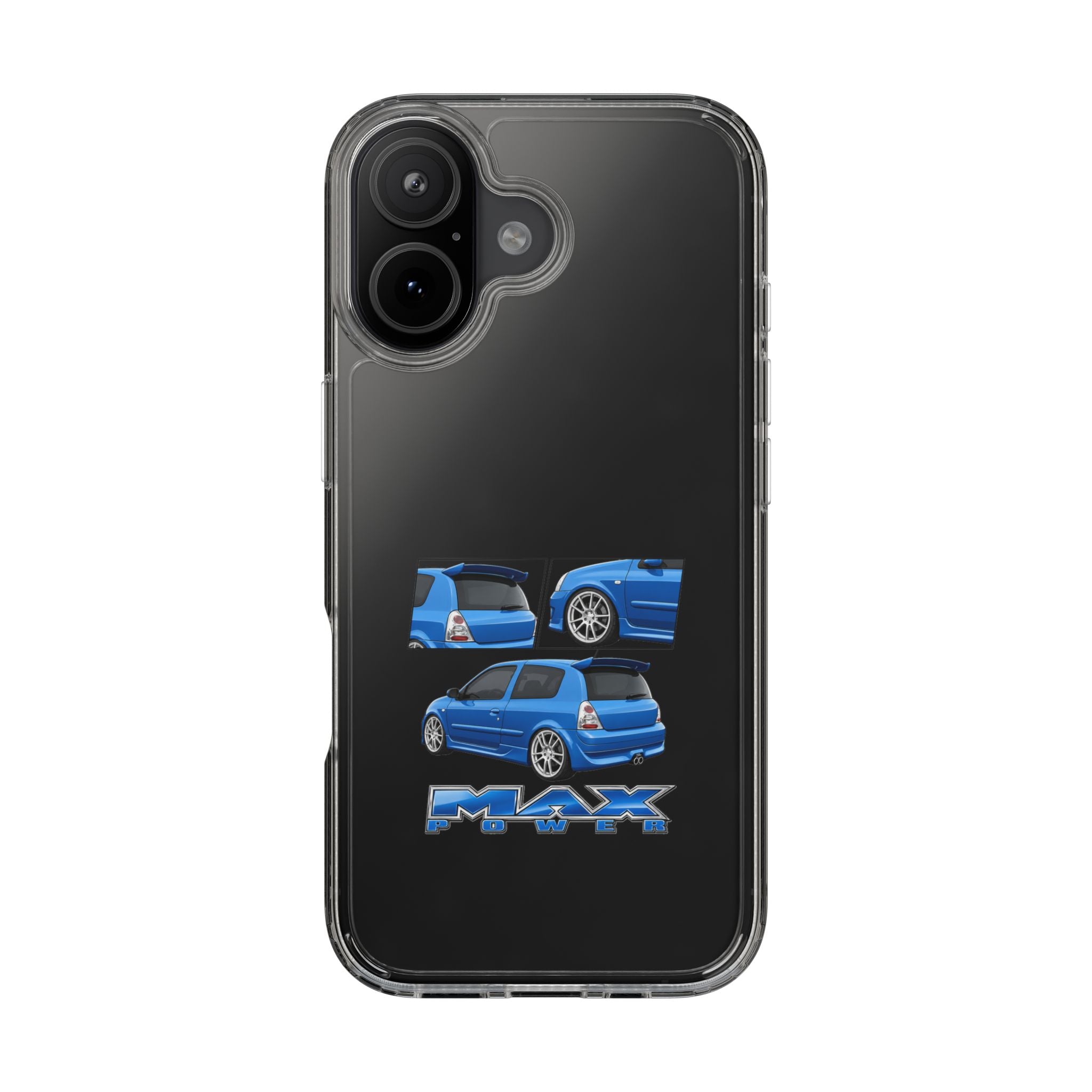 BLUE MAX POWER CLIO PHONE CASES