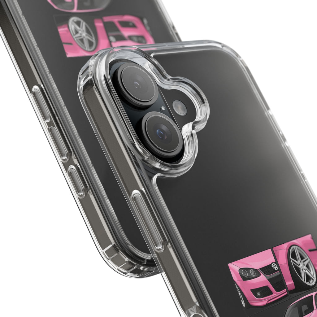 PINK MK5 GOLF PHONE CASE