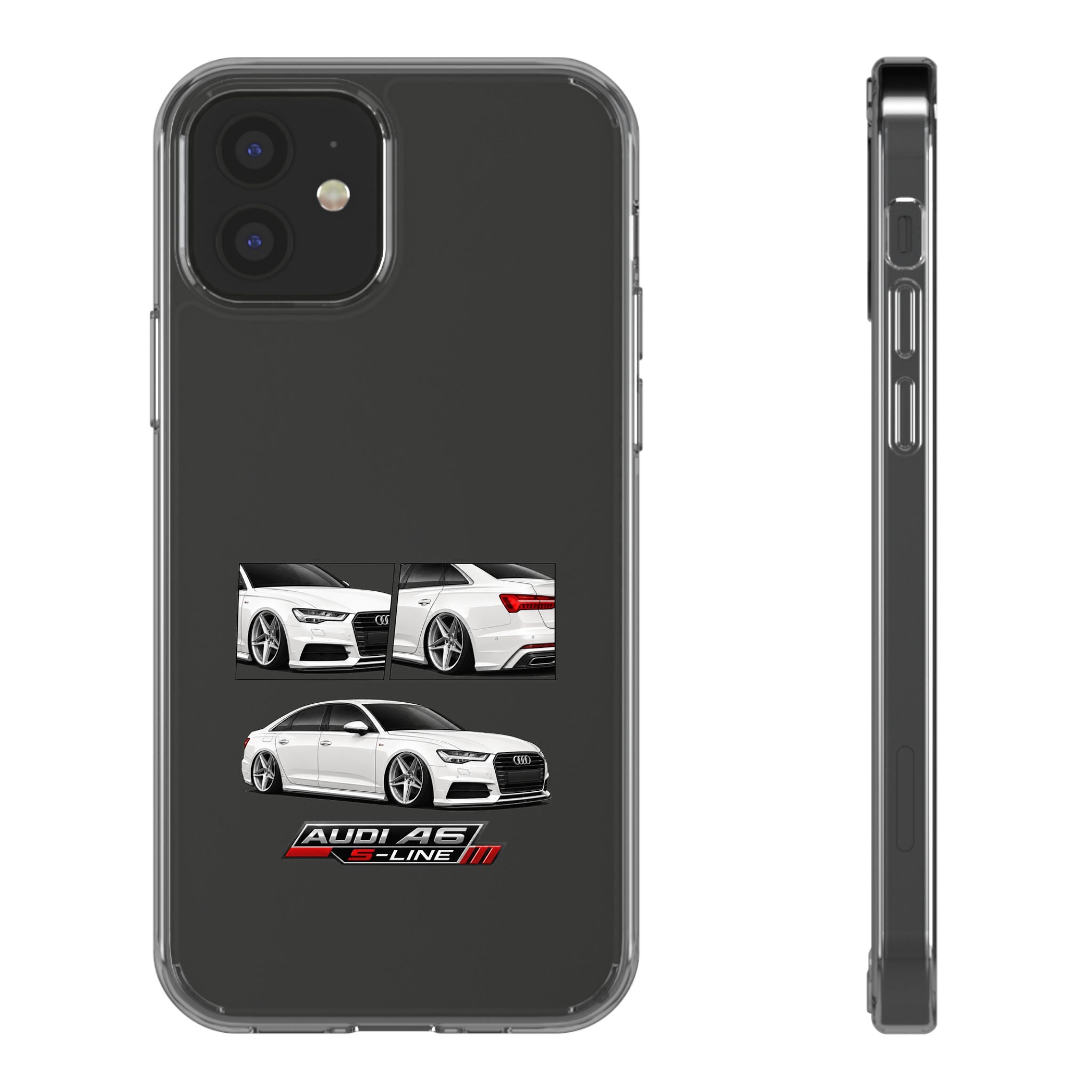 WHITE AUDI A6 PHONE CASES