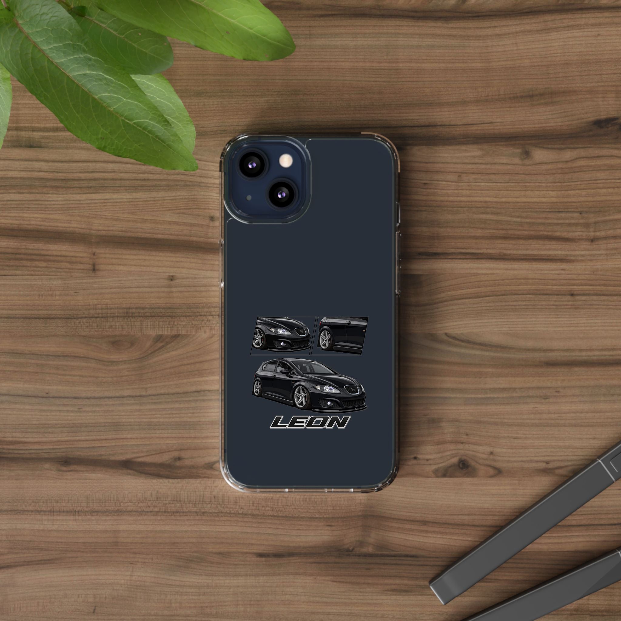BLACK LEON MK2 PHONE CASES