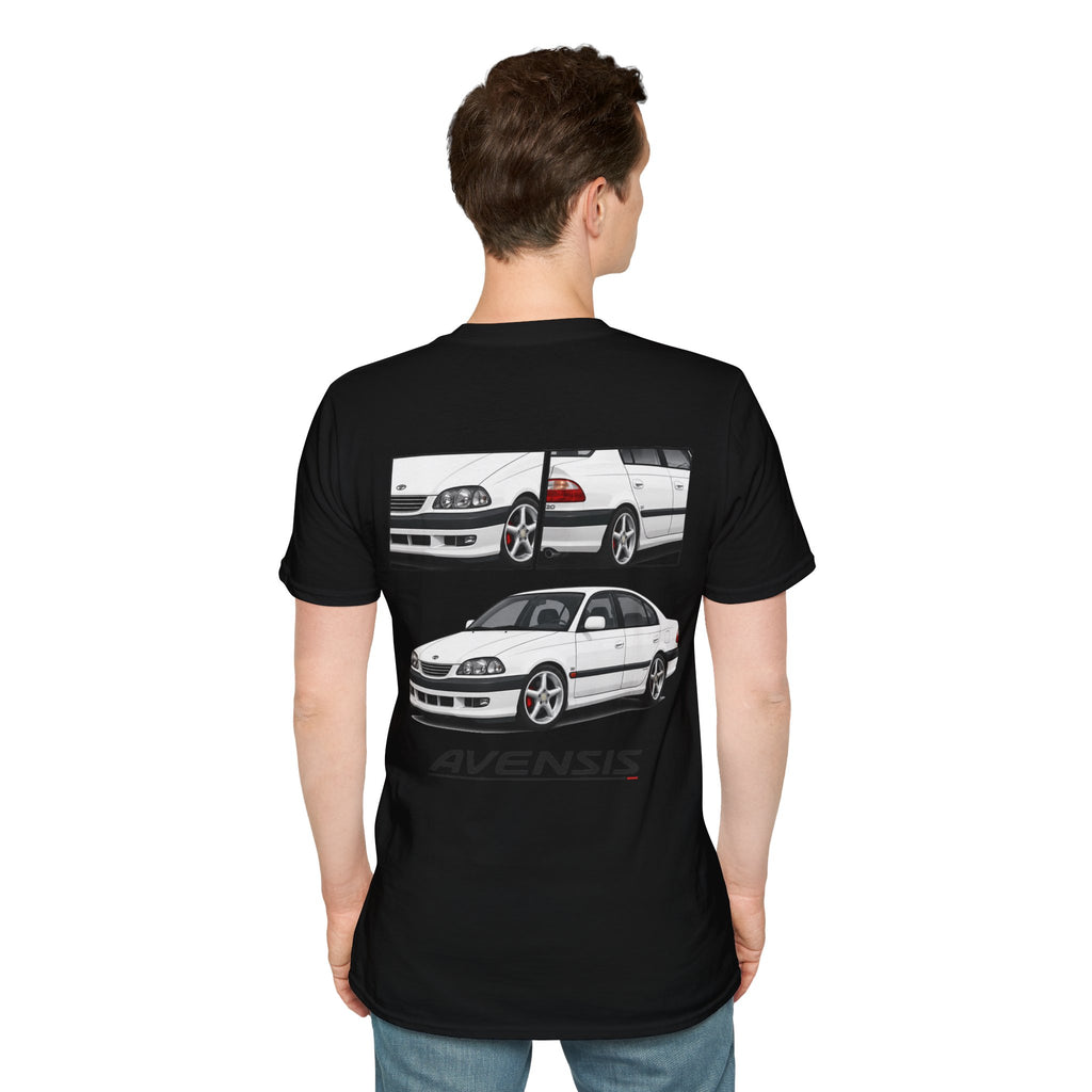 WHITE TOYOTA AVENSIS T-SHIRT