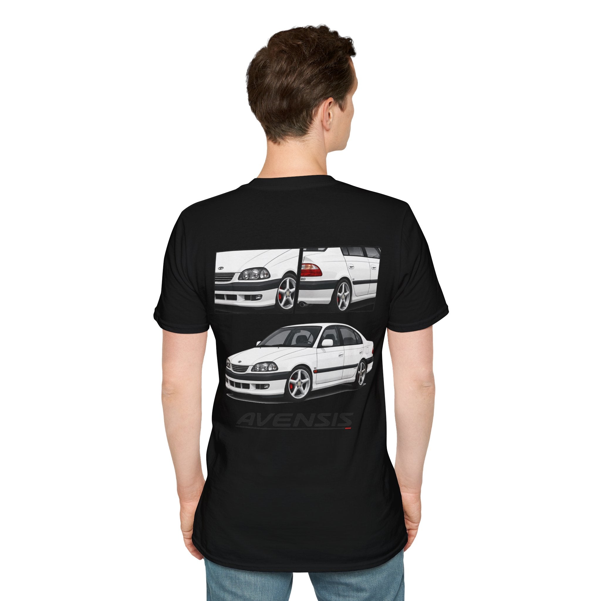 WHITE TOYOTA AVENSIS T-SHIRT