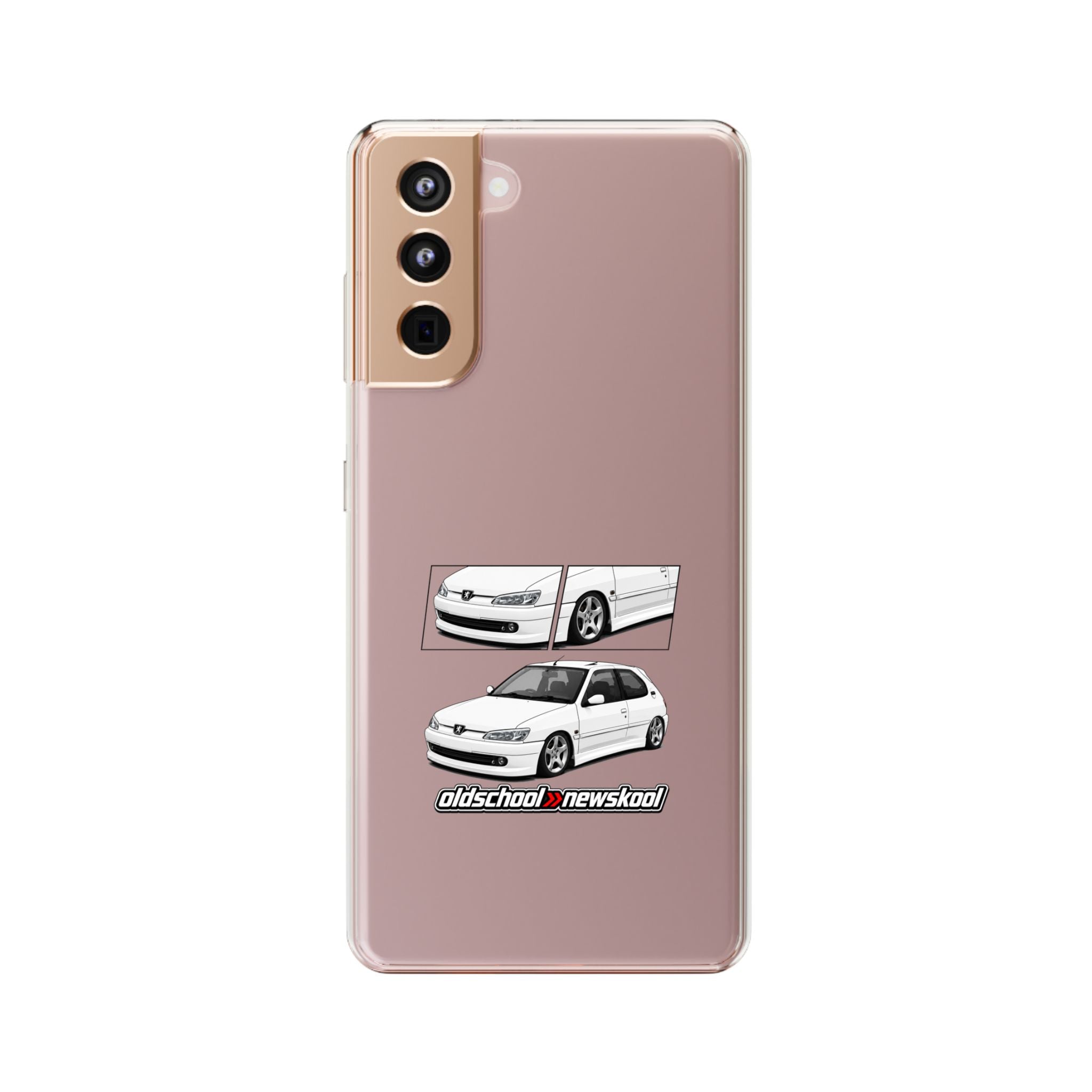WHITE DTURBO PHONE CASES