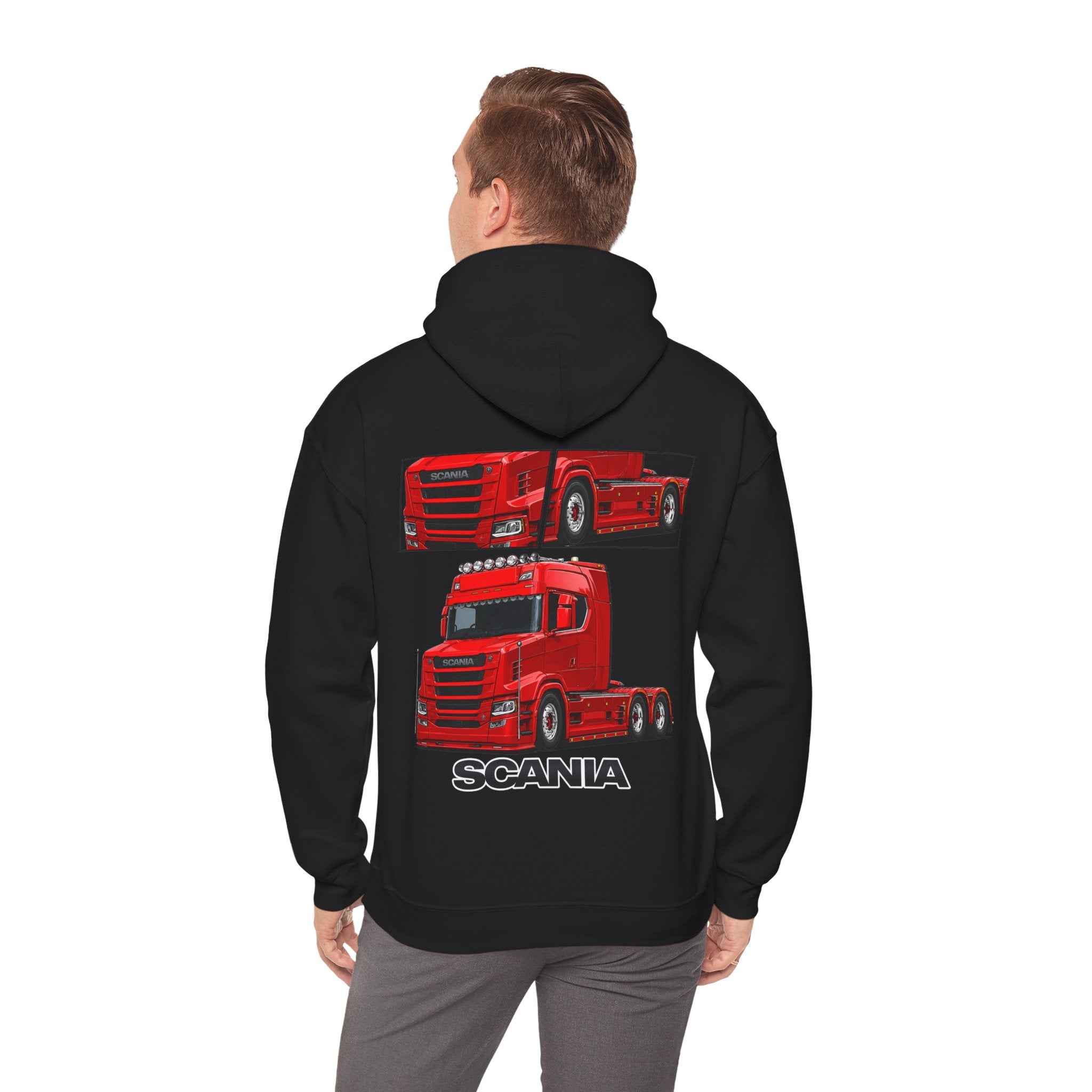 RED SCANIA T-CAB JUMPER