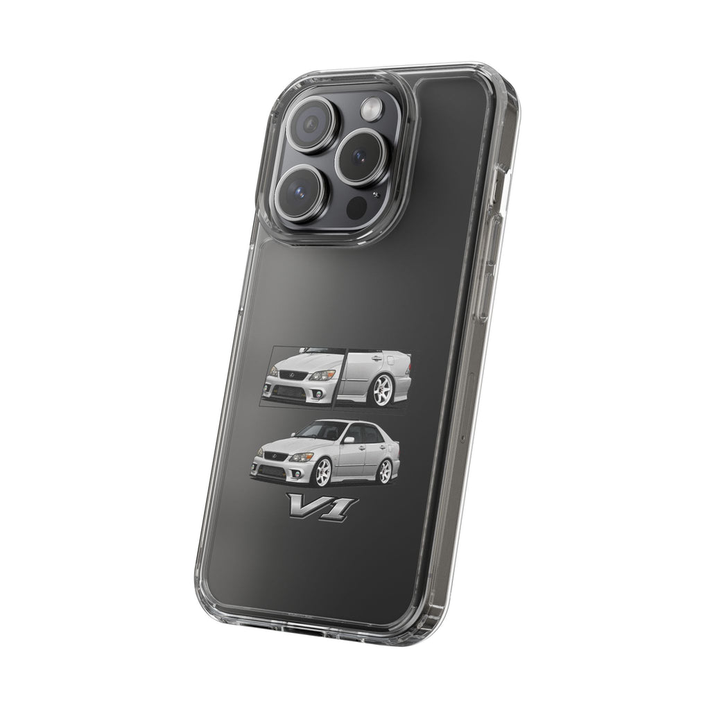SILVER LEXUS IS200 PHONE CASES