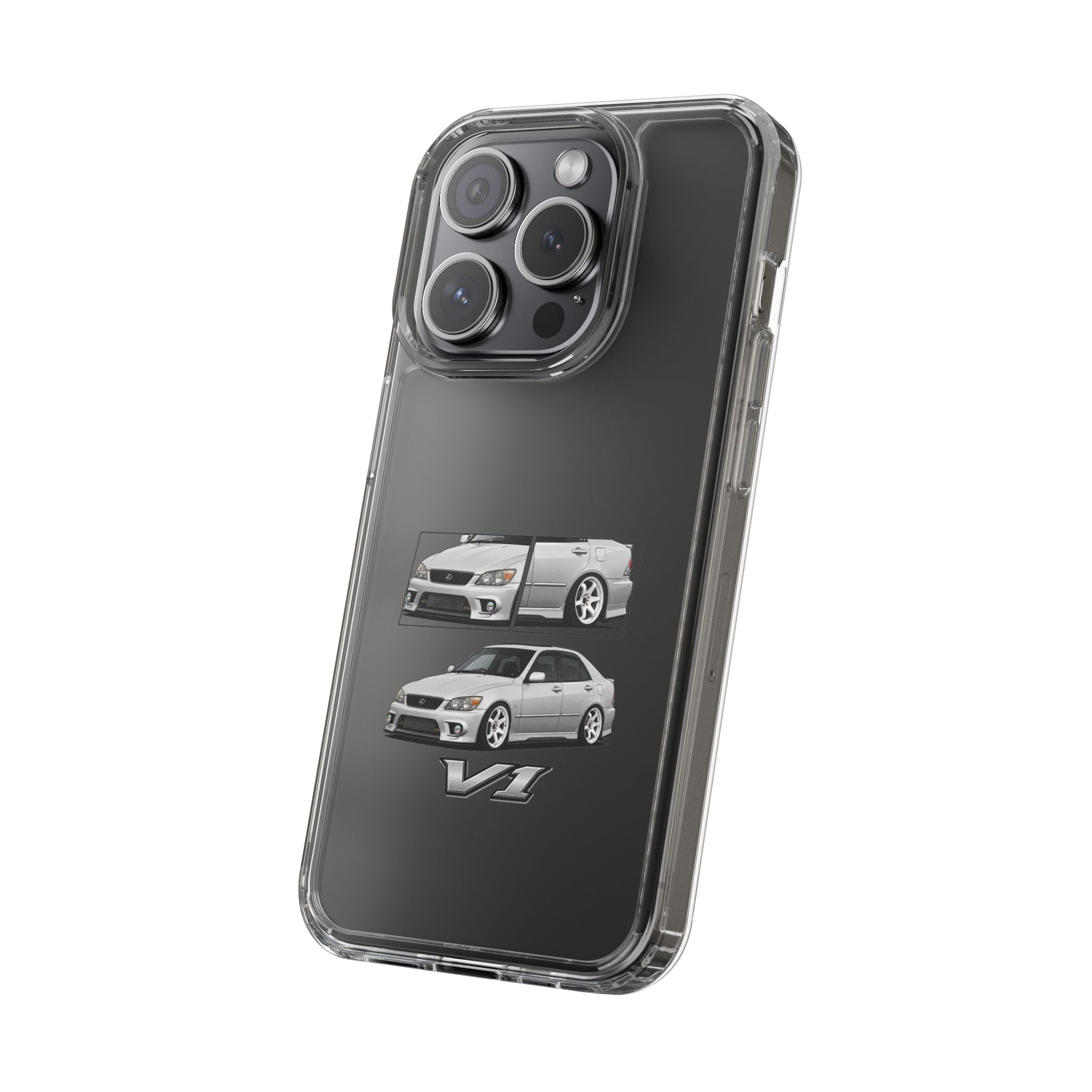 SILVER LEXUS IS200 PHONE CASES