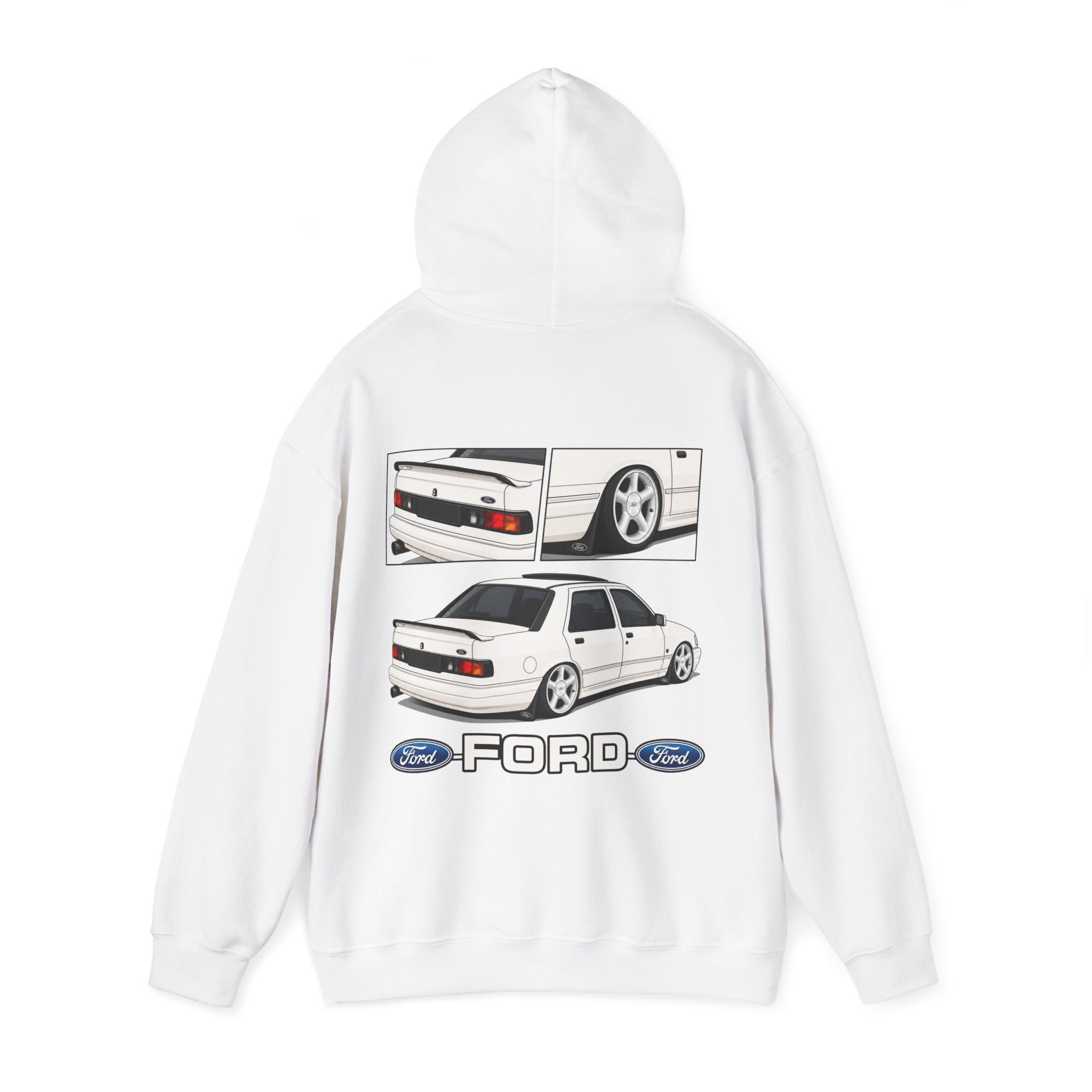WHITE FORD SIERRA SAPPHIRE JUMPER