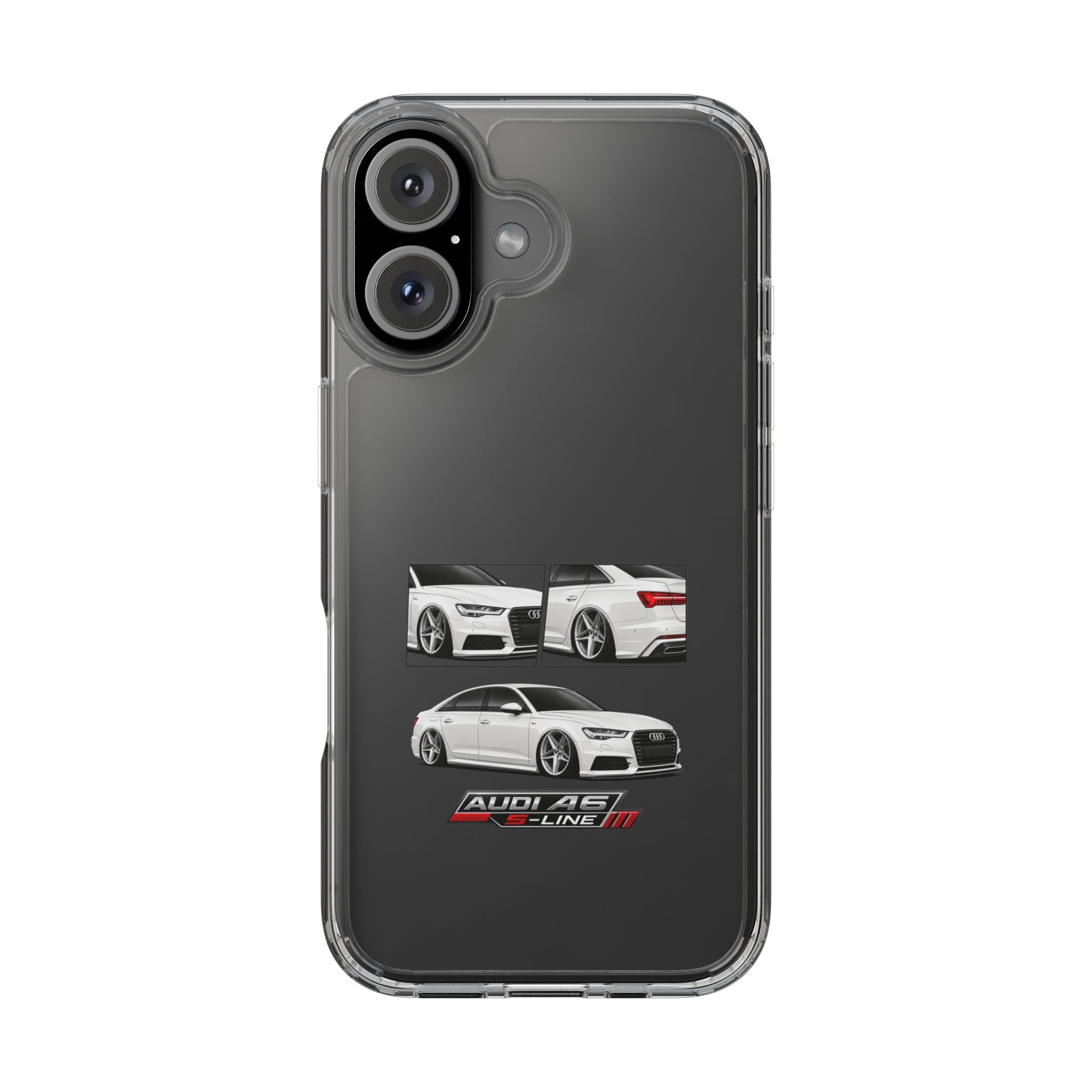 WHITE AUDI A6 PHONE CASES