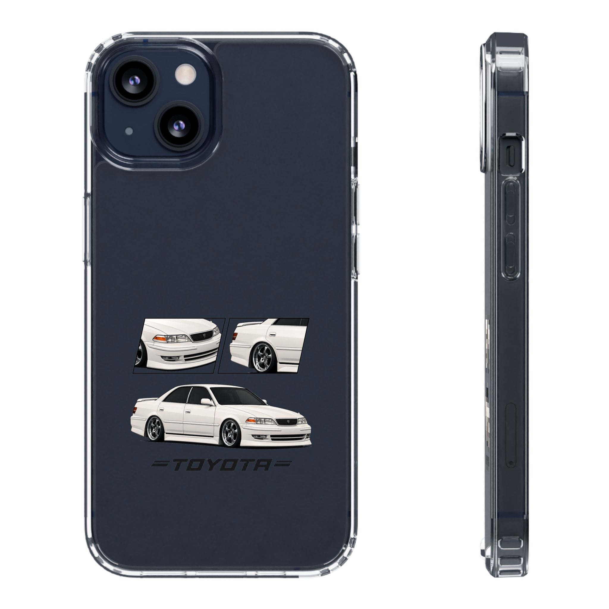 WHITE TOYOTA JZX100 MK2 PHONE CASES