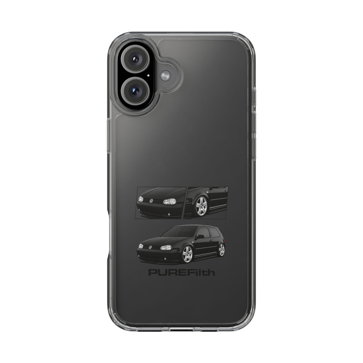 BLACK MK4 GOLF PHONE CASES