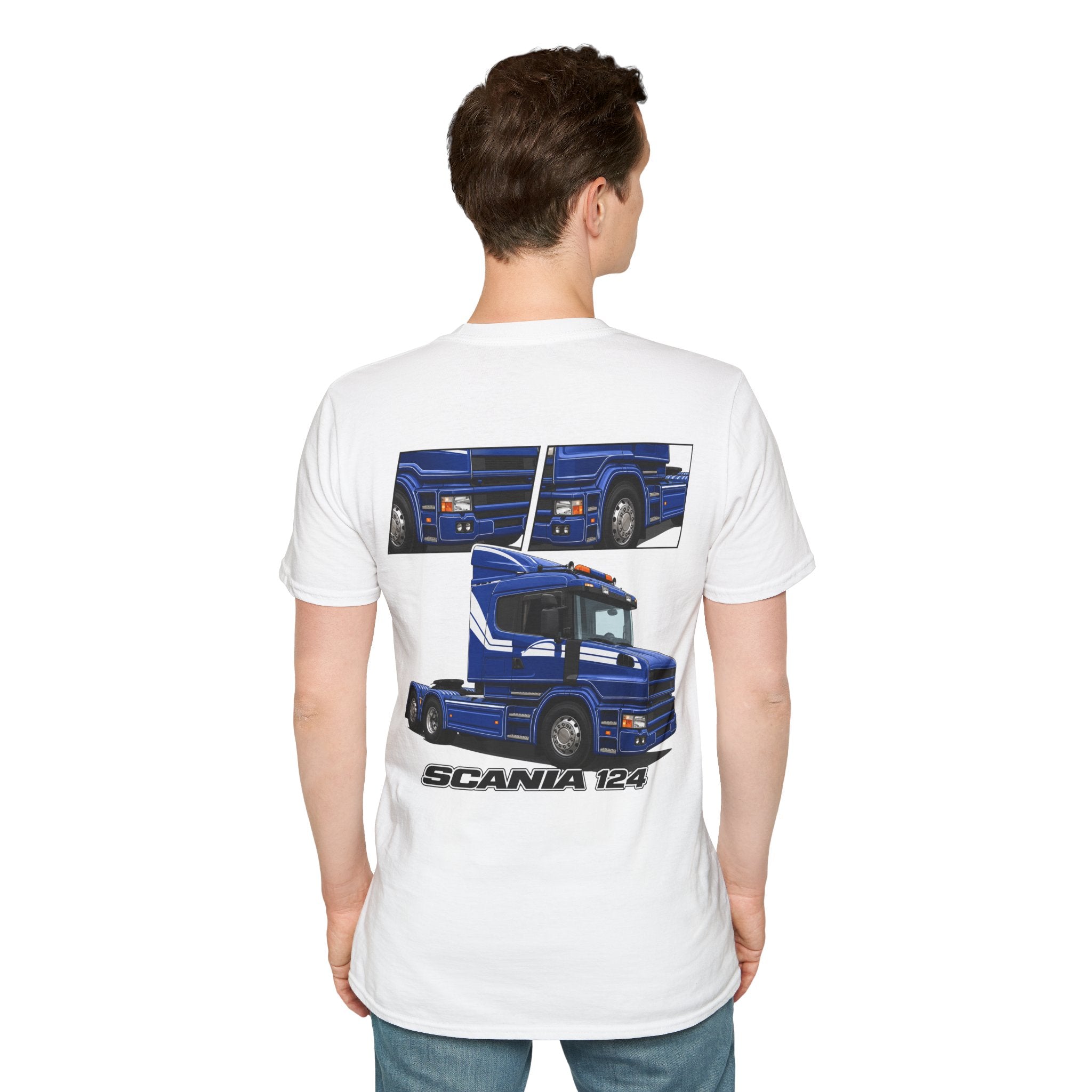 BLUE SCANIA 124 T-SHIRT