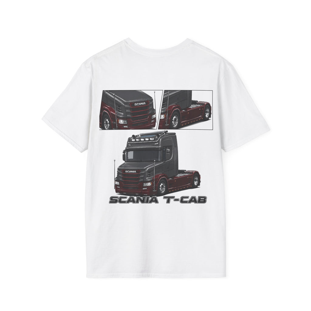 GREY/BURGANDY SCANIA T-CAB