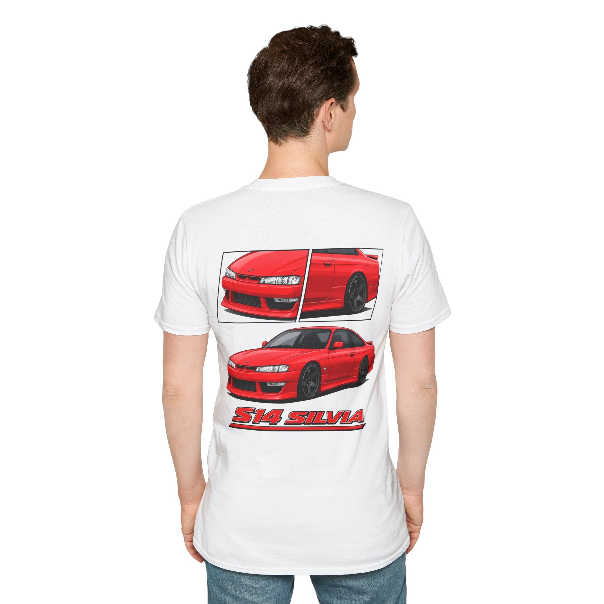 RED NISSAN S14 T-SHIRT