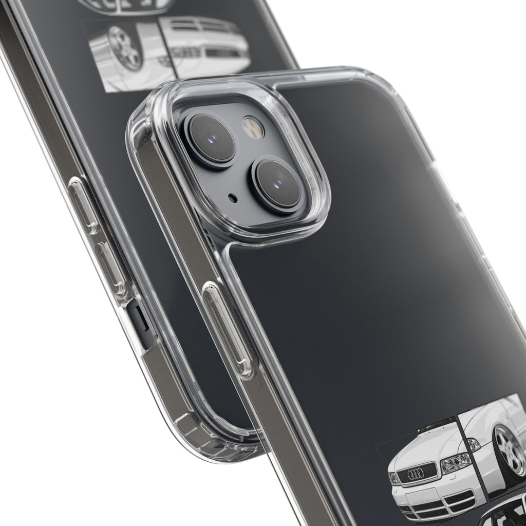 WHITE AUDI A4 B5 PHONE CASES