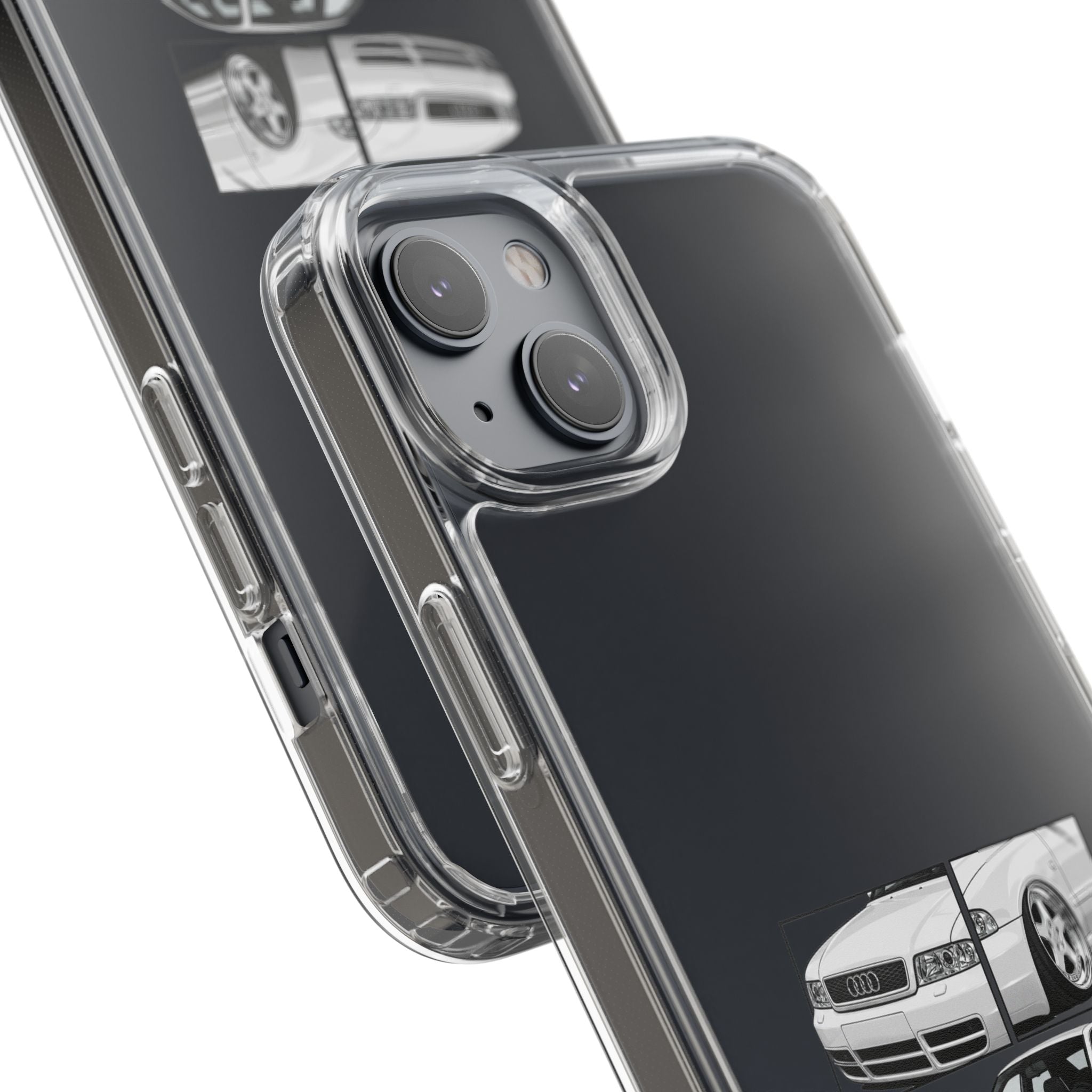 WHITE AUDI A4 B5 PHONE CASES