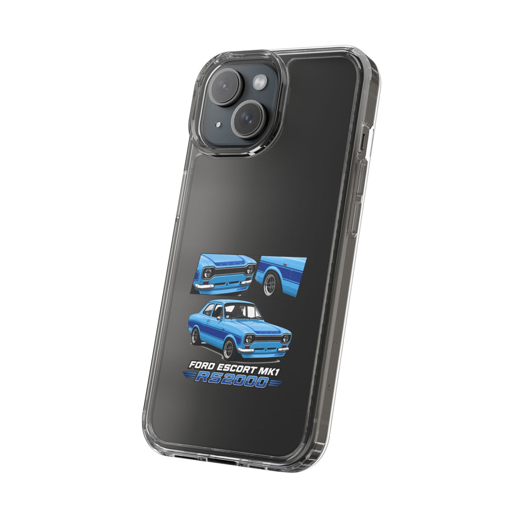 BLUE FORD ESCORT MK1 RS2000 PHONE CASES