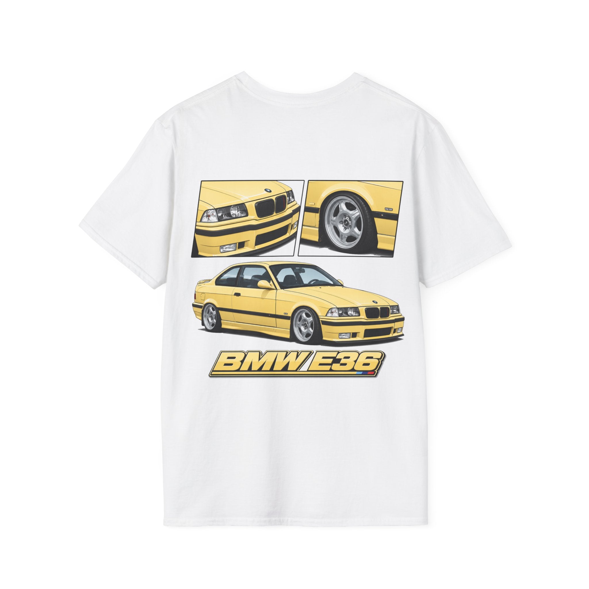 YELLOW BMW E36 T-SHIRT