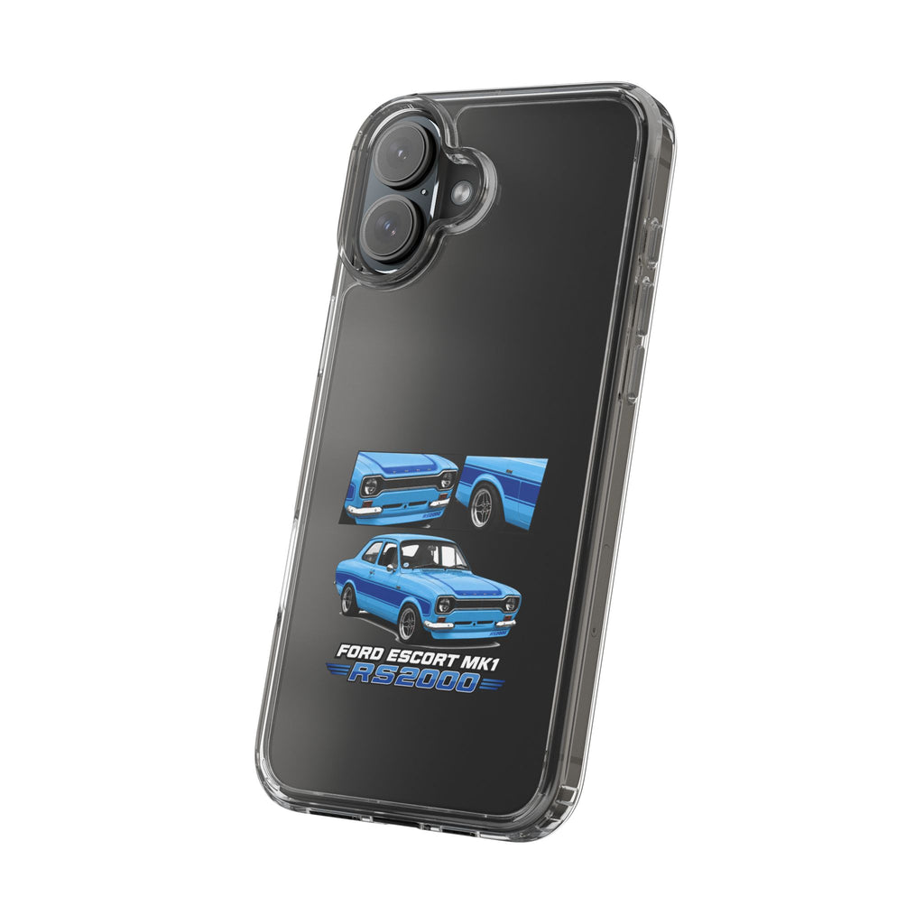 BLUE FORD ESCORT MK1 RS2000 PHONE CASES