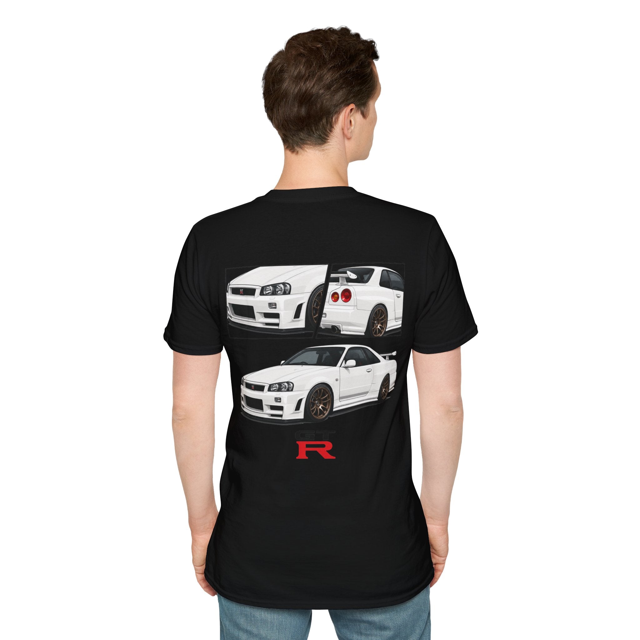 WHITE R34 GTR T-SHIRT