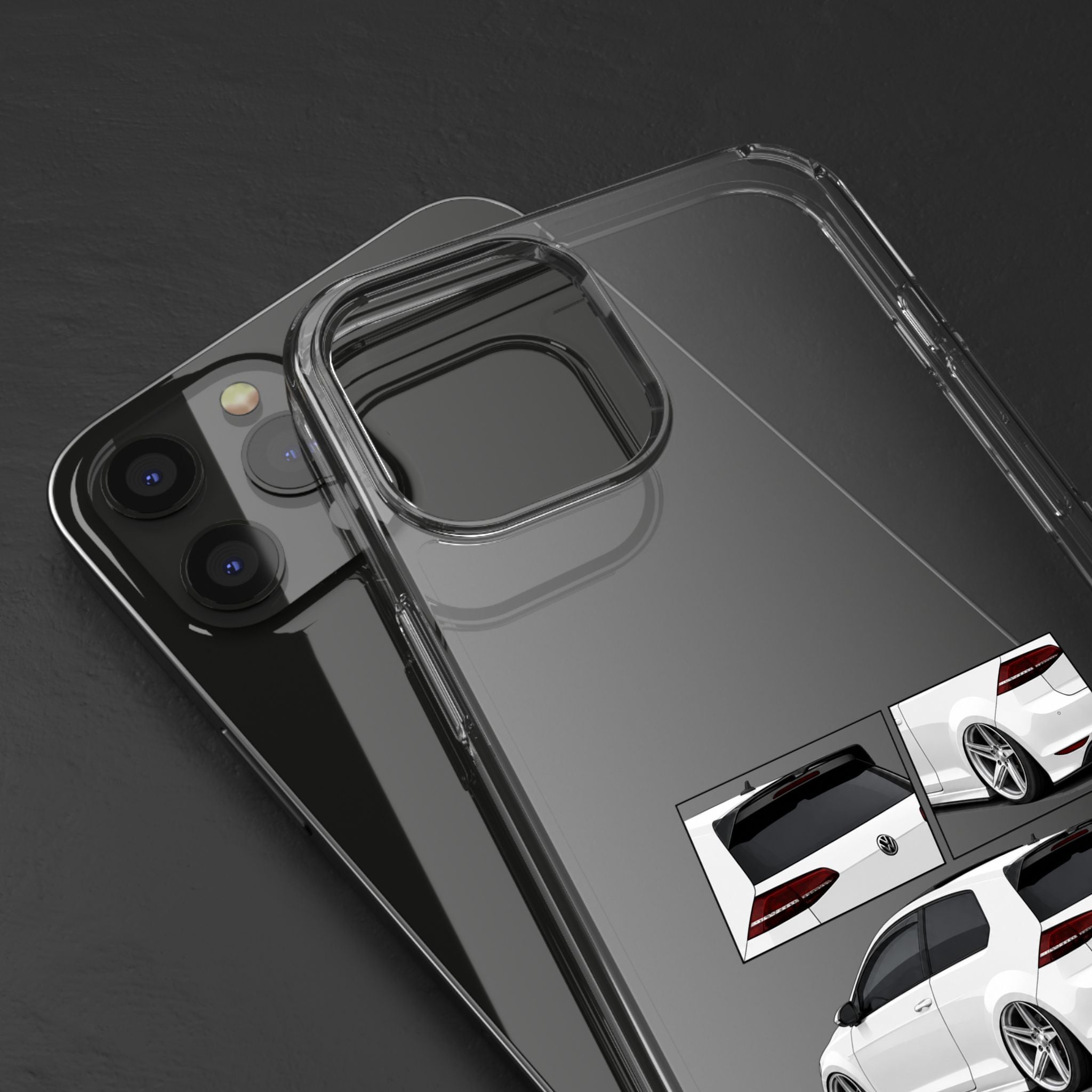 WHITE MK7 GOLF PHONE CASES
