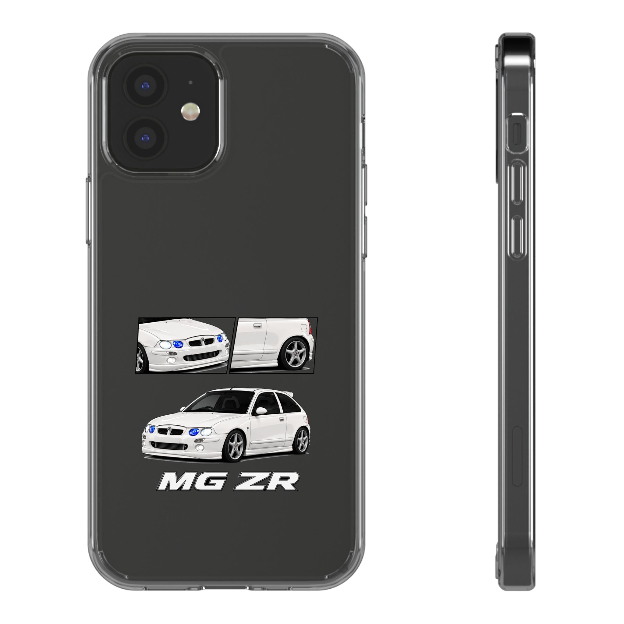 WHITE MG ZR PHONE CASES